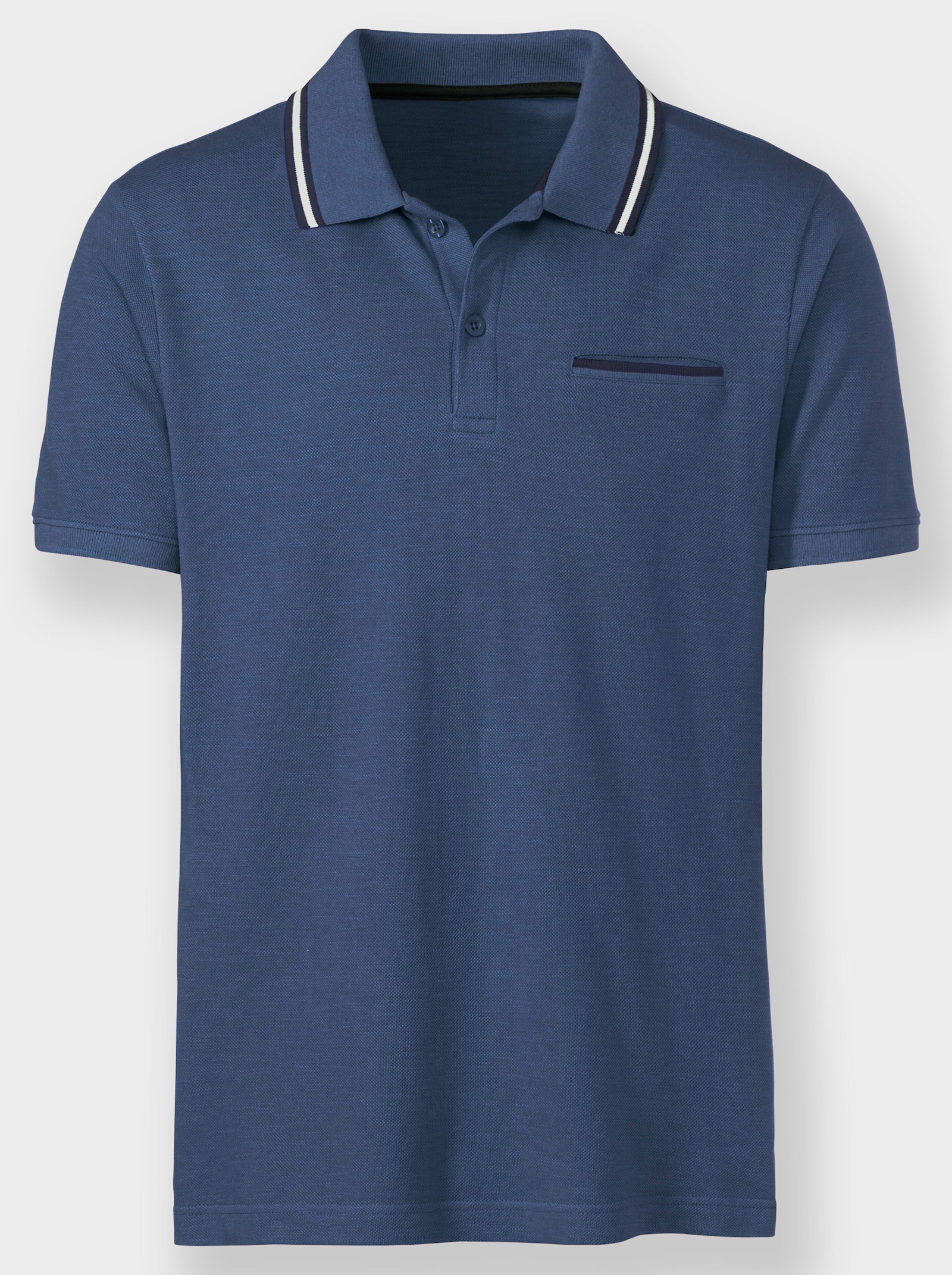 Catamaran Shirt met korte mouwen - jeansblauw