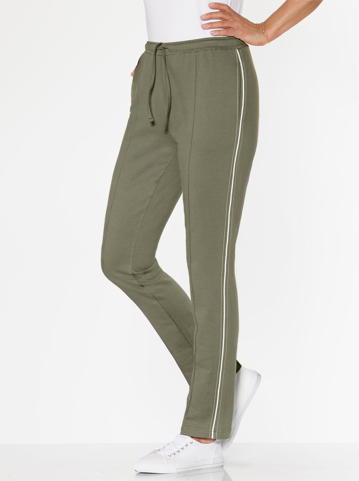 Sweatbroek - kaki