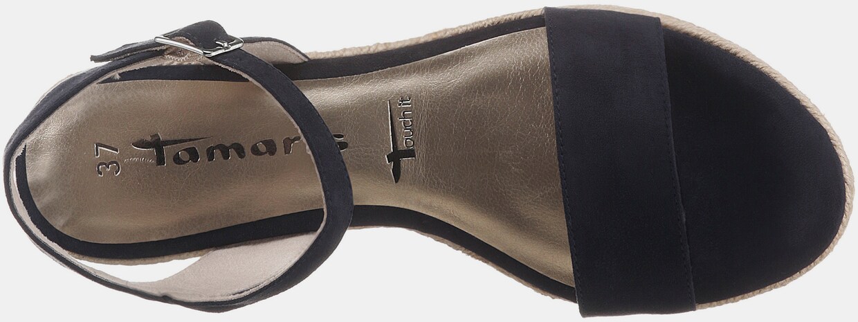 Tamaris Keilsandalette - dunkelblau