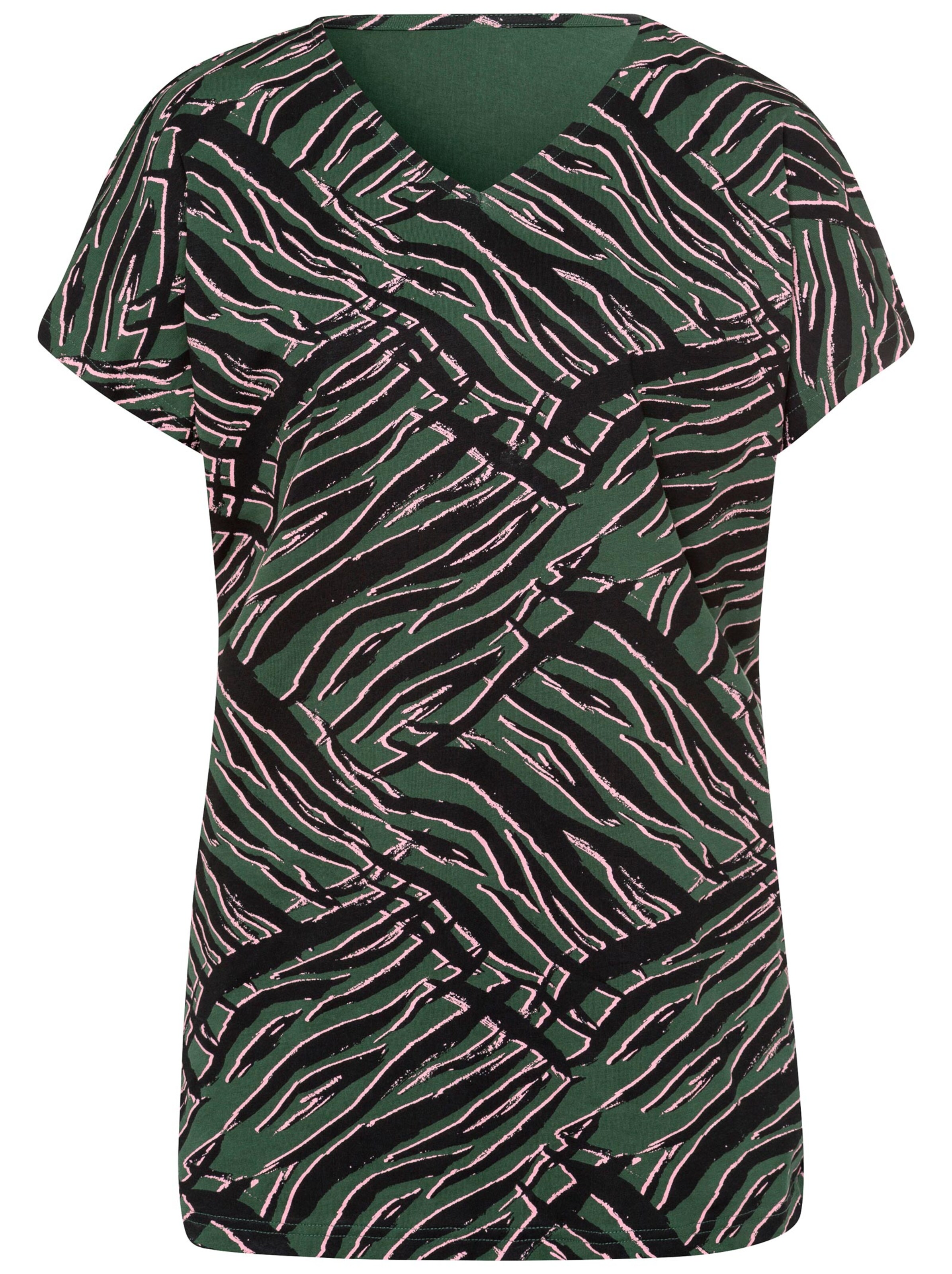 Longshirt - moos-schwarz