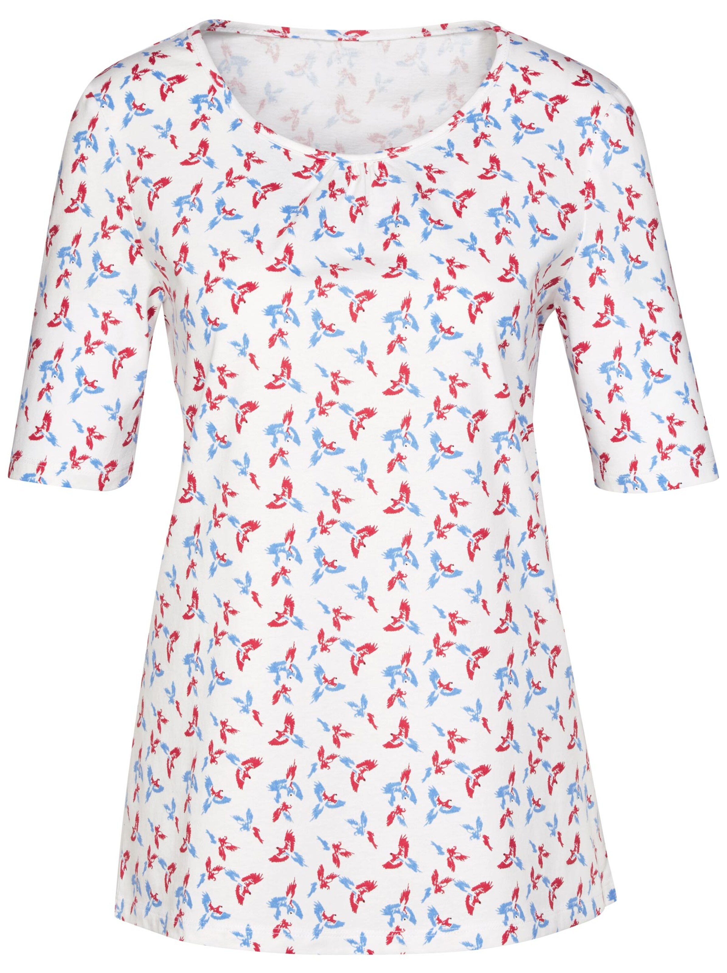 Shirt - ecru-gemustert