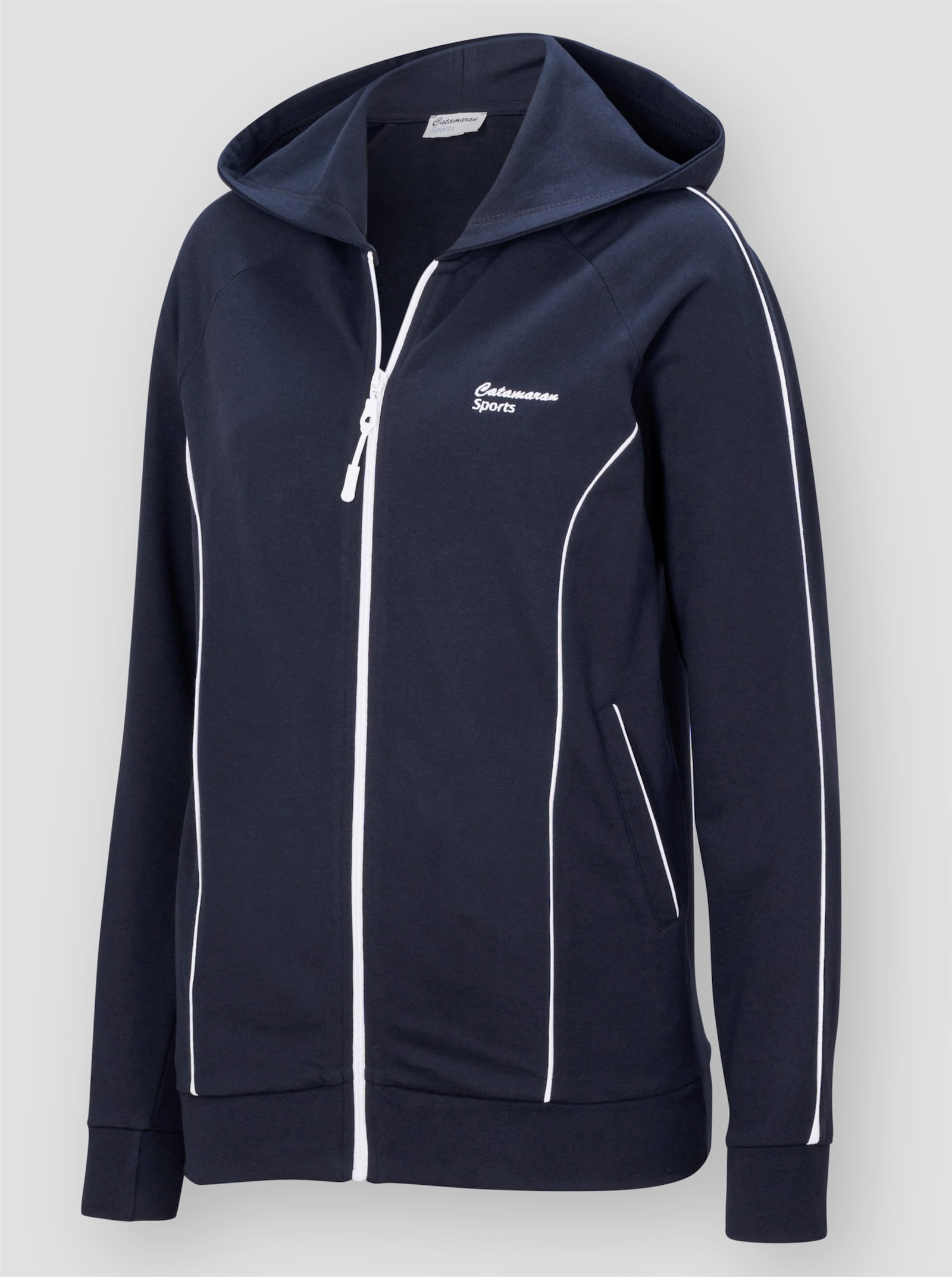 Catamaran Sports Freizeitanzug mit Kapuze - marine