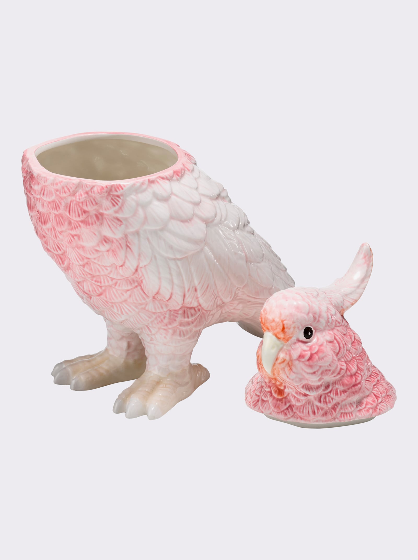 Impressionen Dose - weiß-rosé