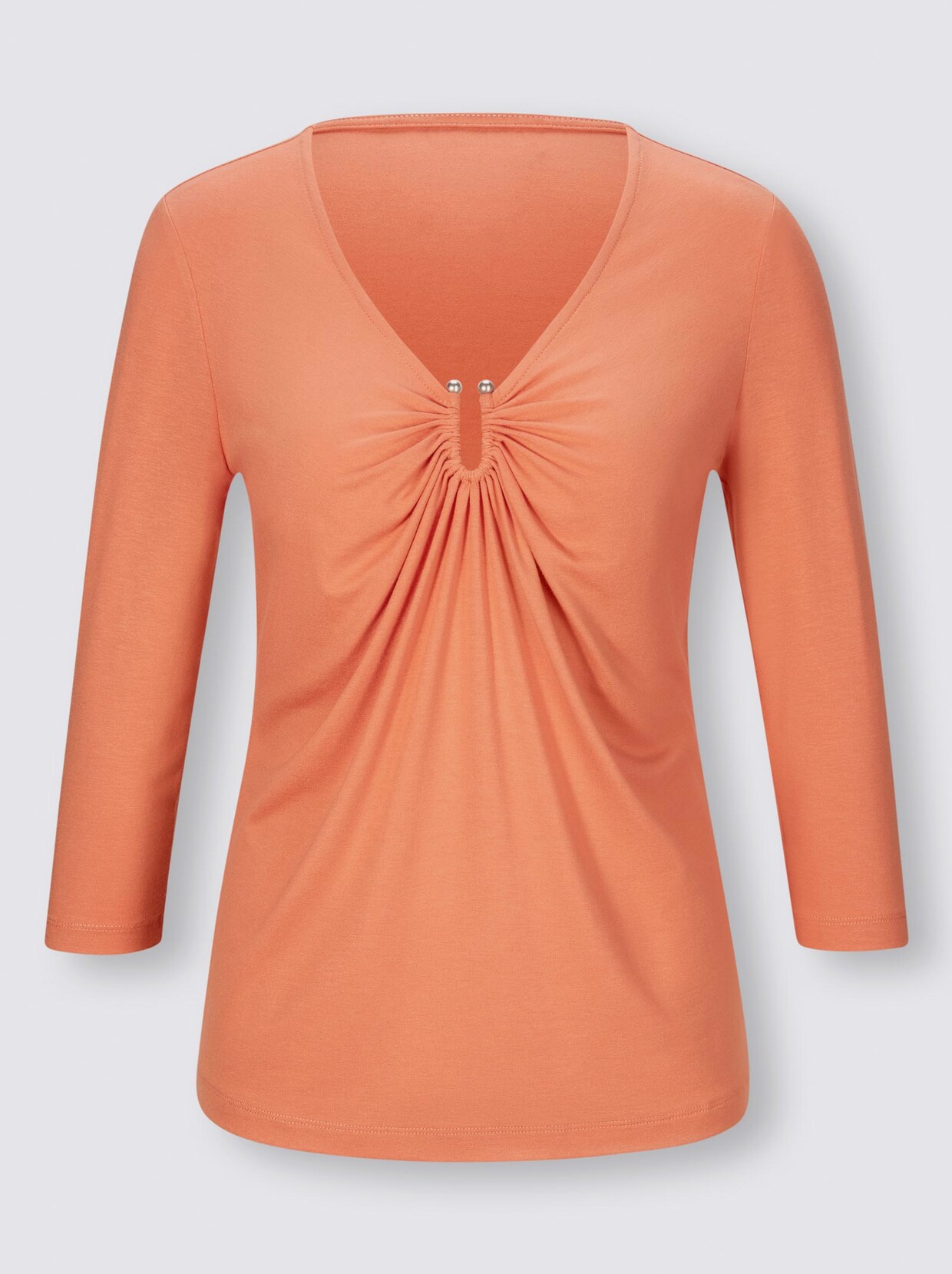 Ashley Brooke Shirt - mandarine