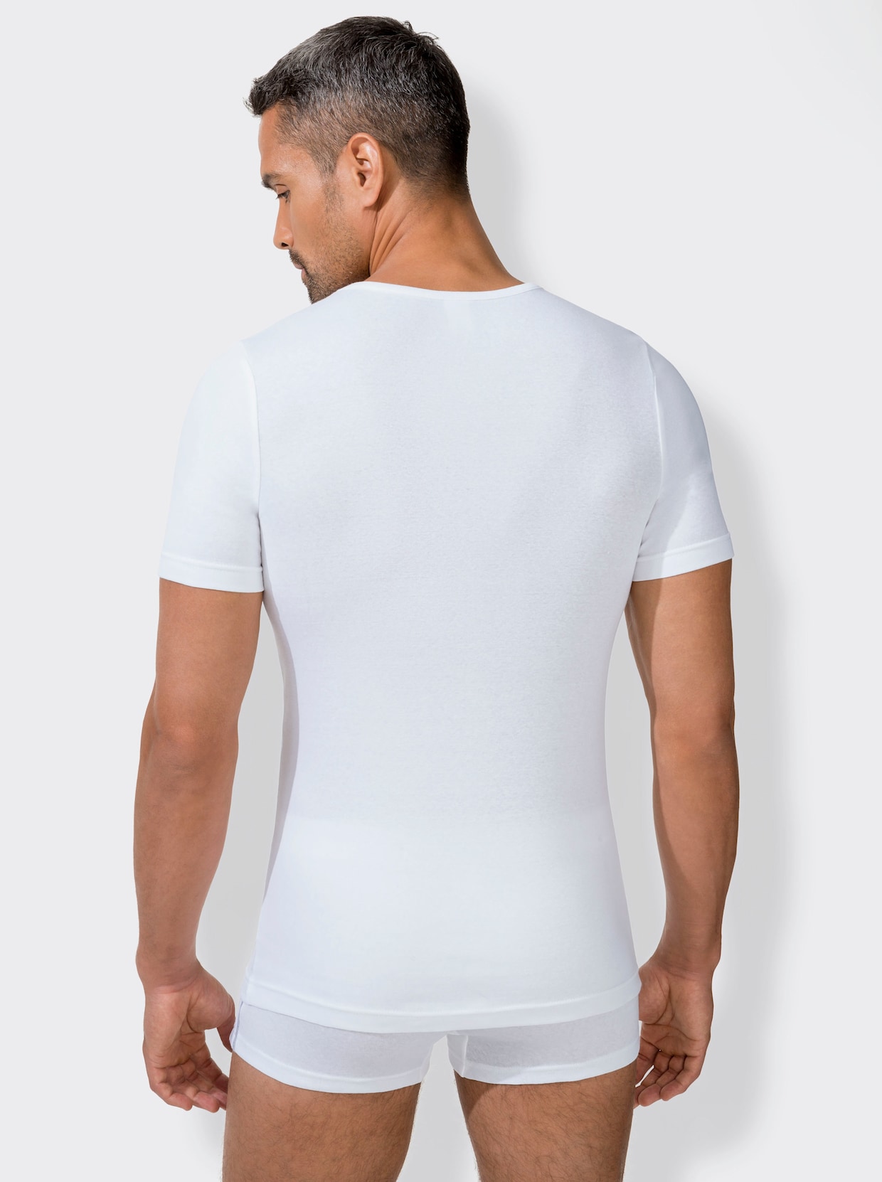 wäschepur men Shirt - weiss