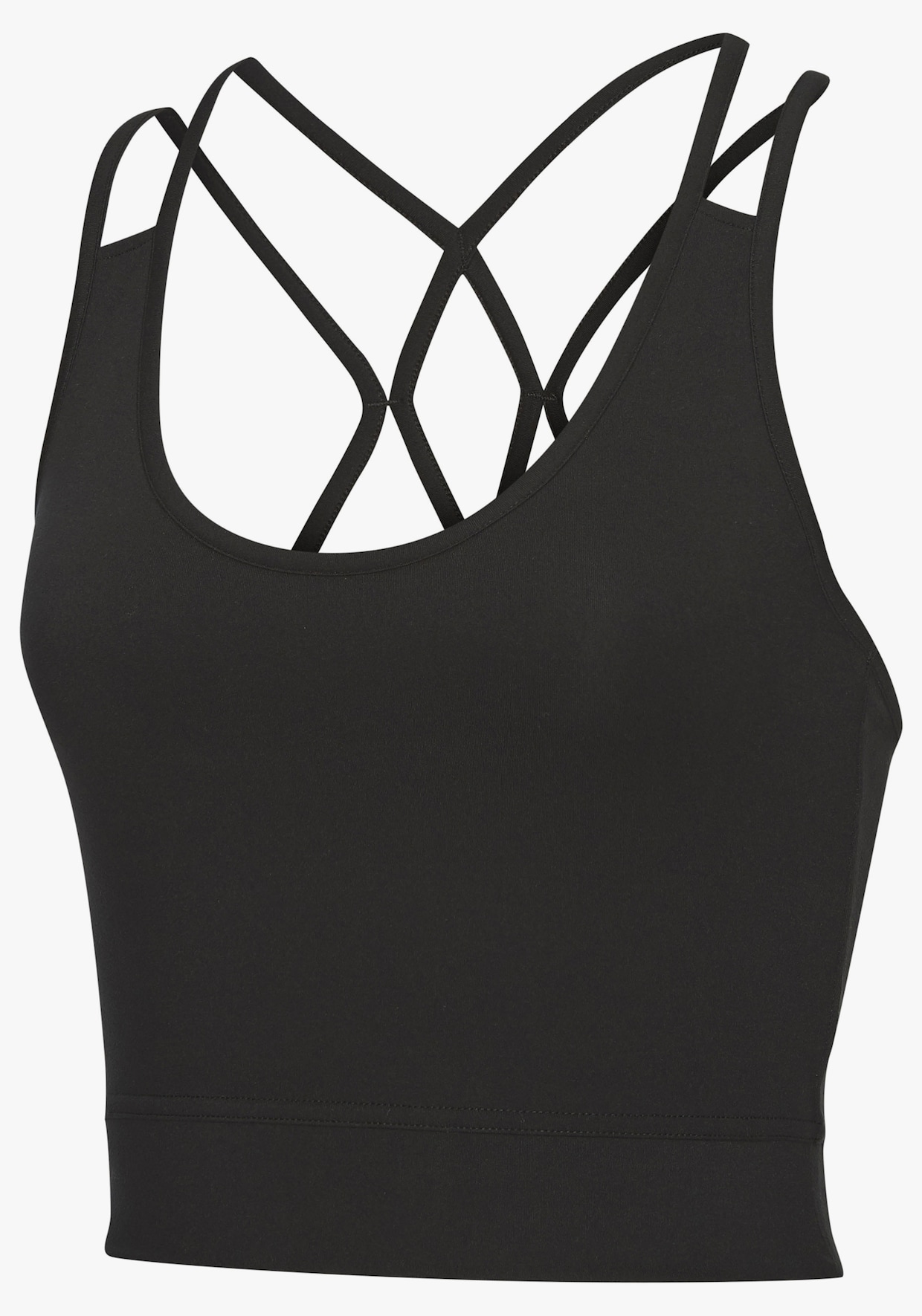 Korte top - zwart