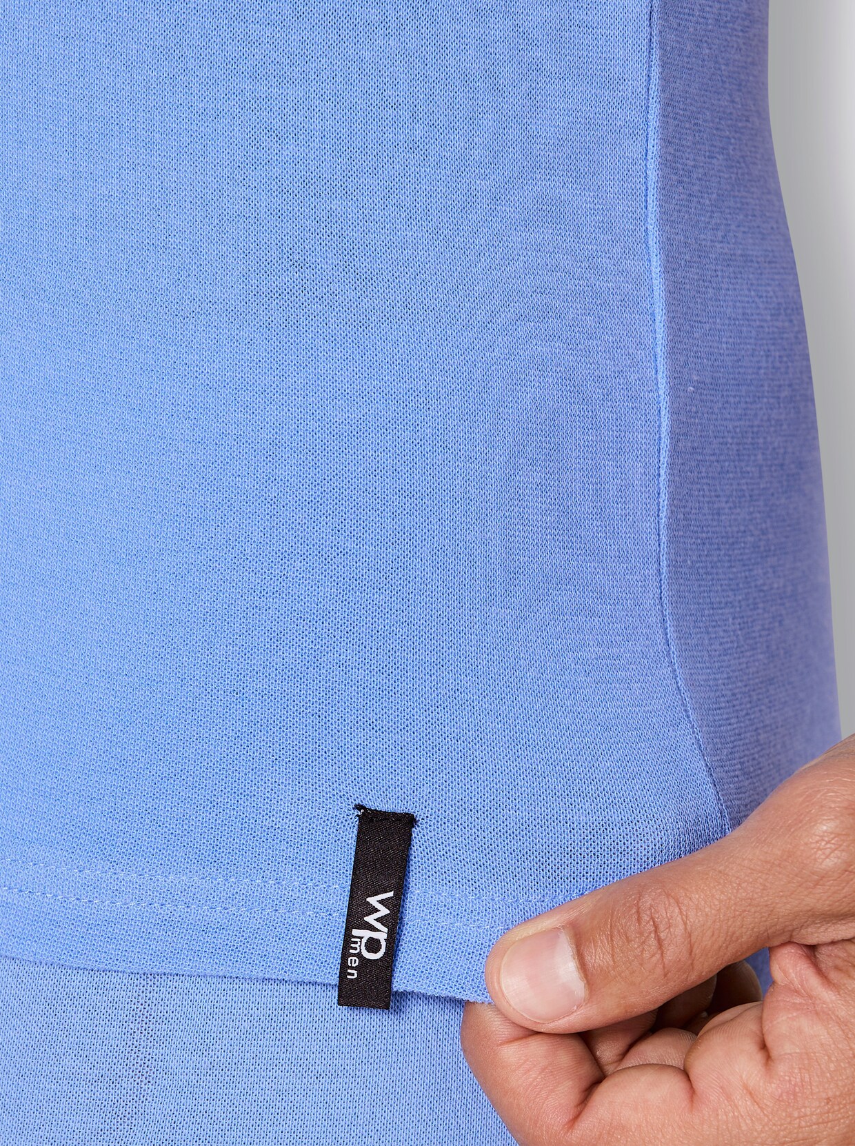 wäschepur men Shirt - marine + himmelblau