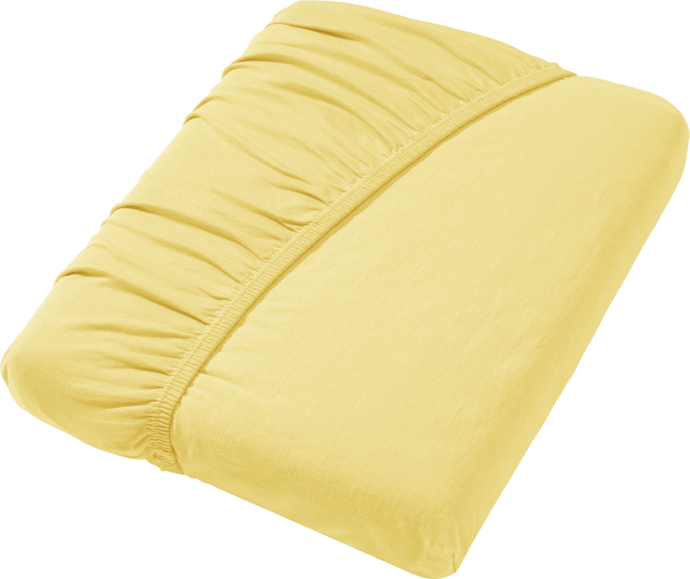 Tisch Bett günstig Kaufen-Spannbetttuch in zitrone von wäschepur. Spannbetttuch in zitrone von wäschepur <![CDATA[Spannbetttuch aus Elastik-Jersey: elastisch, pflegeleicht und absolut bügelfrei. Rundum-Gummizug. Geeignet für eine Matratzenhöhe von bis zu 25 cm.]]>. 