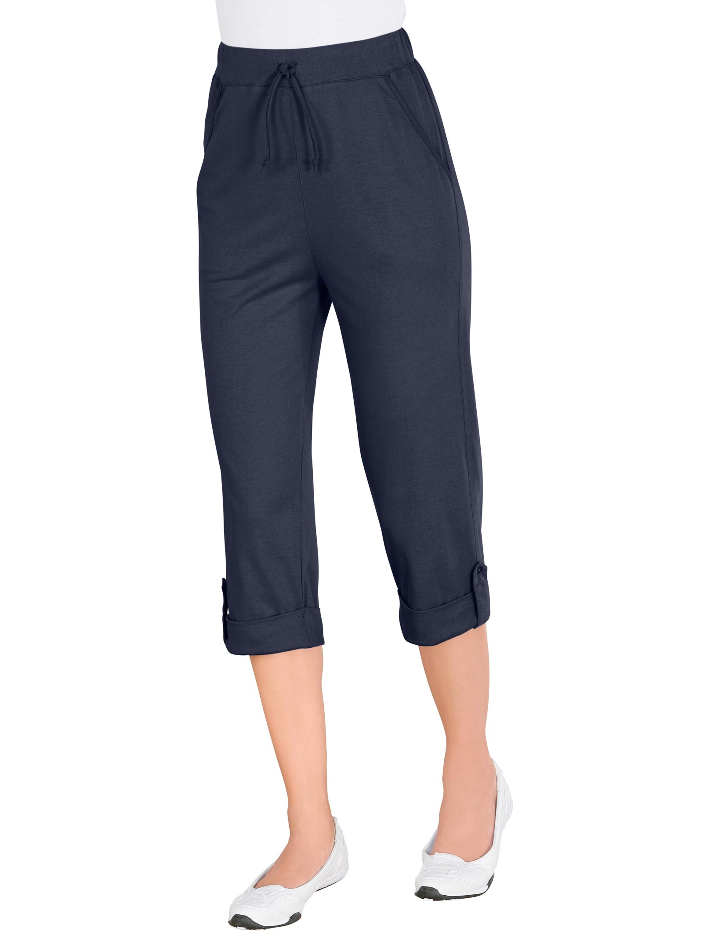 Capri-Freizeithose - marine