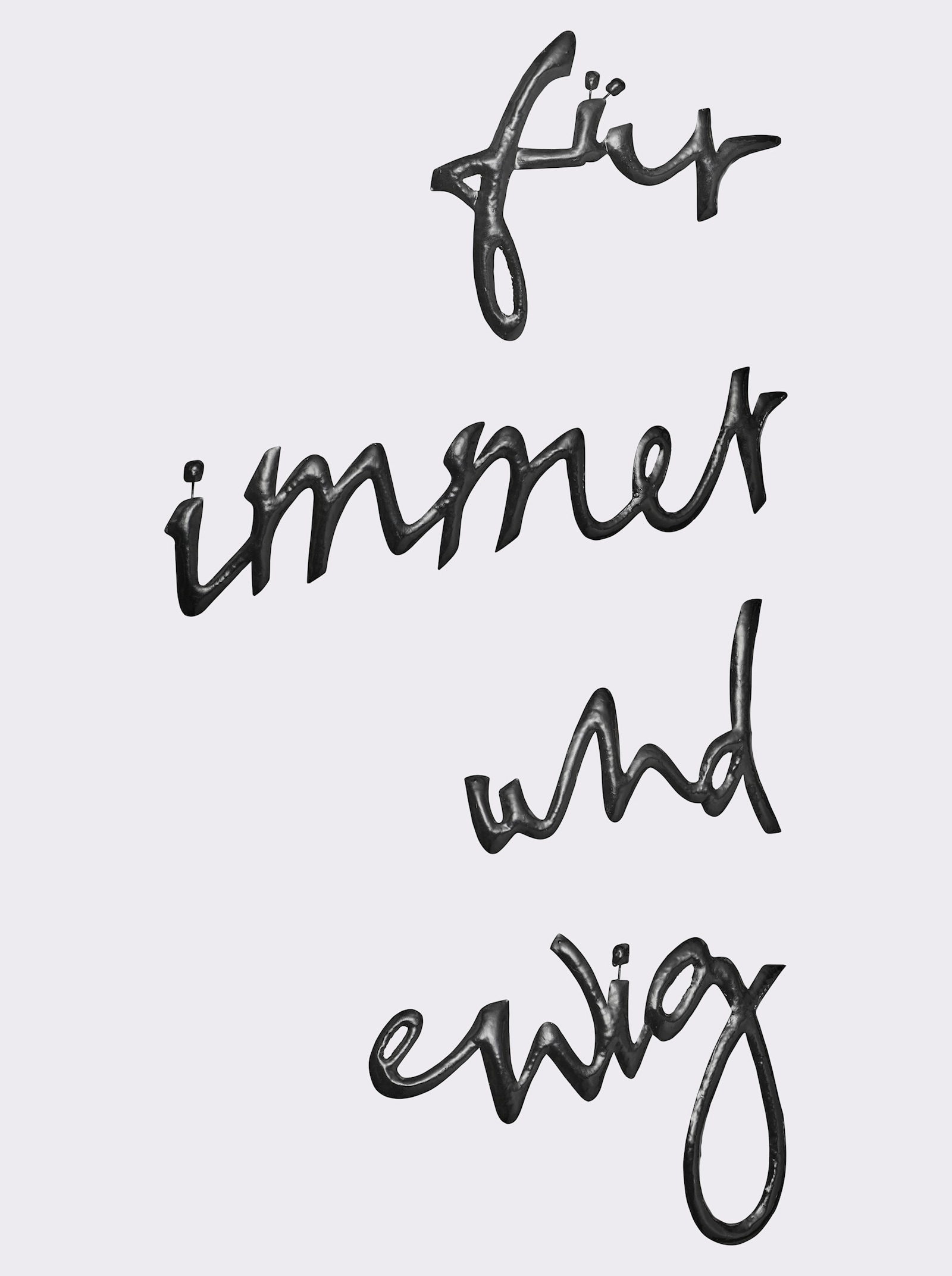 Impressionen Wanddeko - schwarz