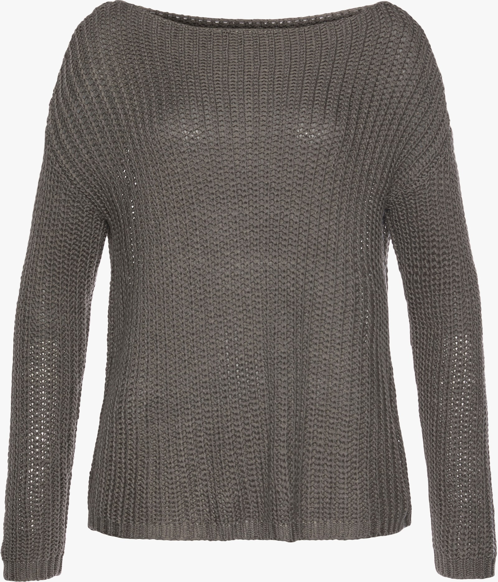 LASCANA Pull encolure ronde - kaki