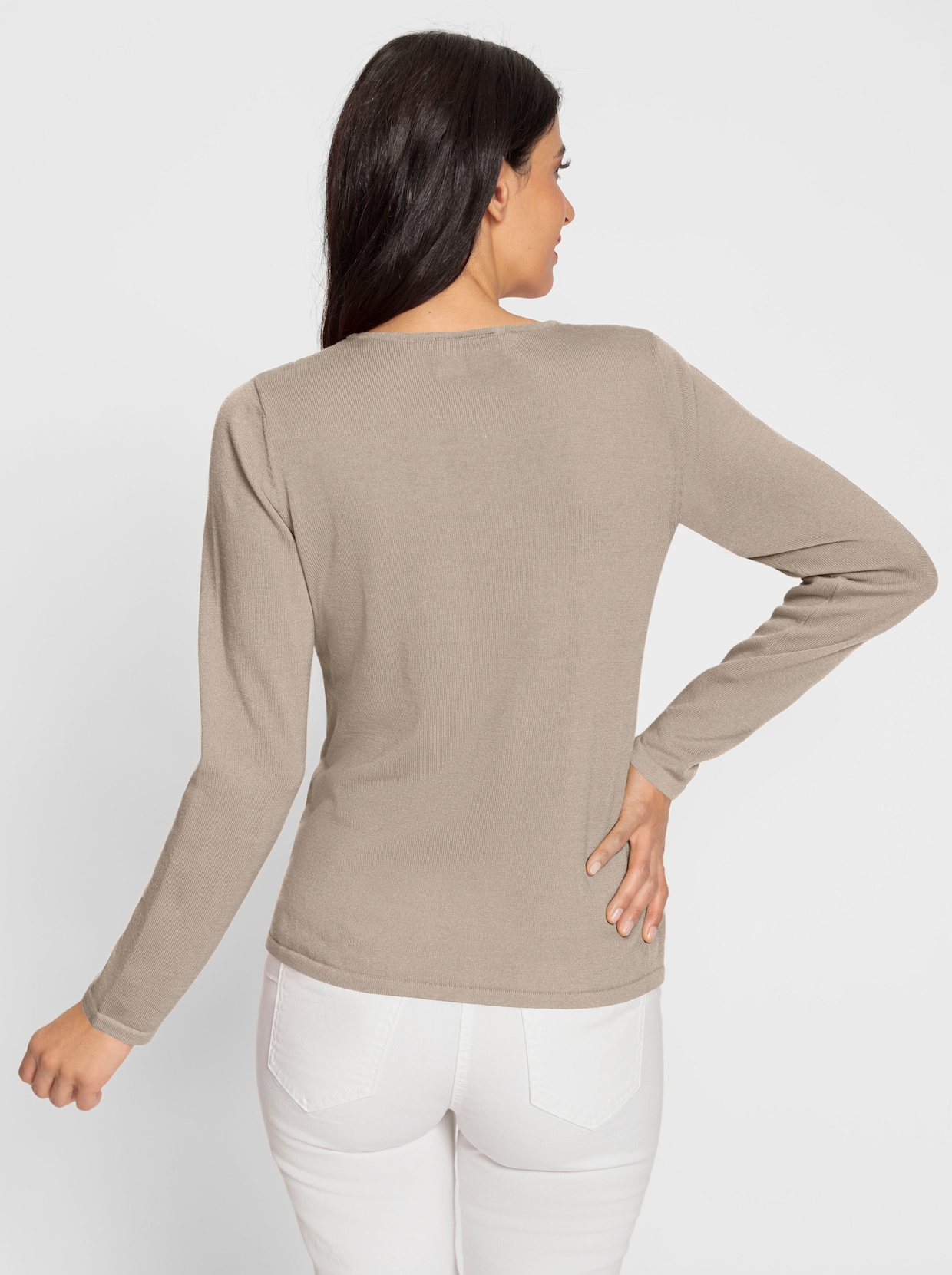 heine Pullover - sesam