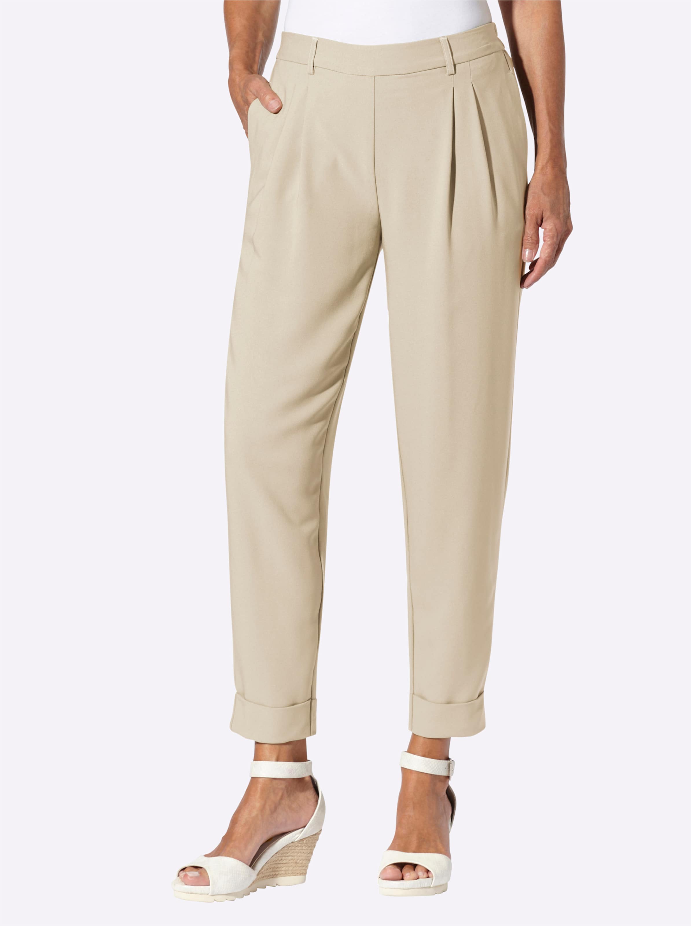 Bundfaltenhose