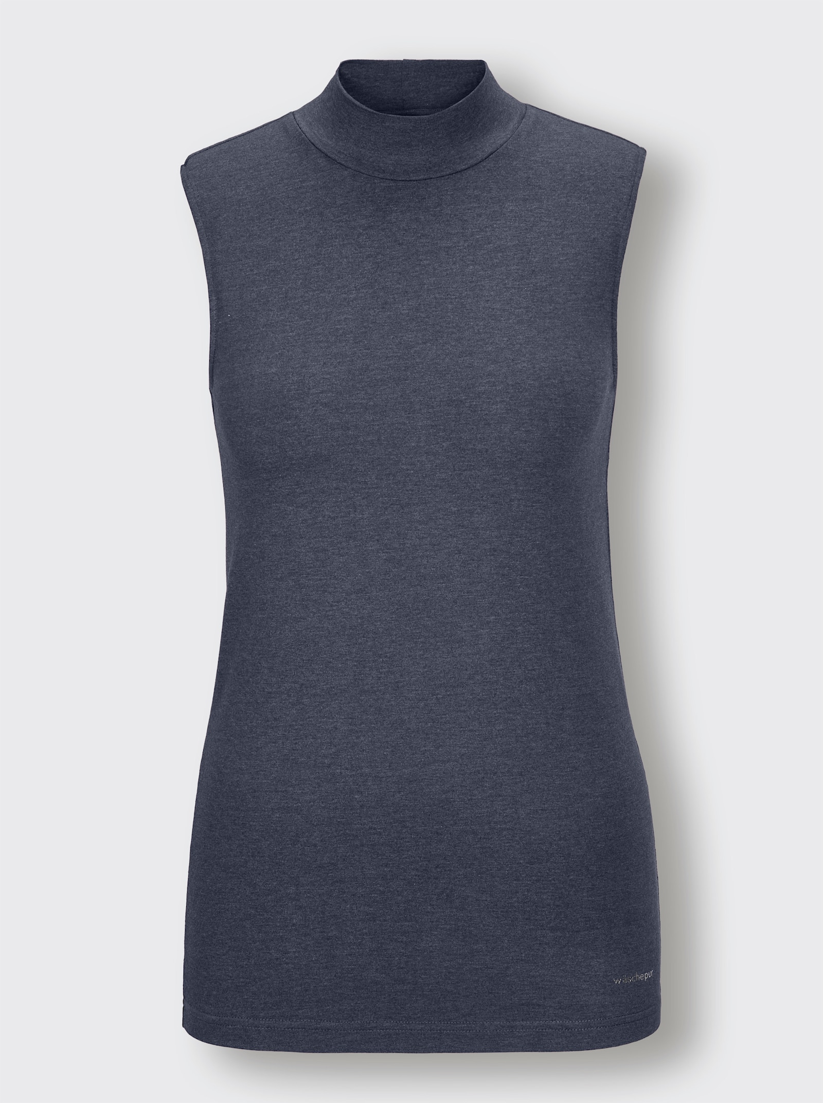 wäschepur Linne - marin + mörkröd