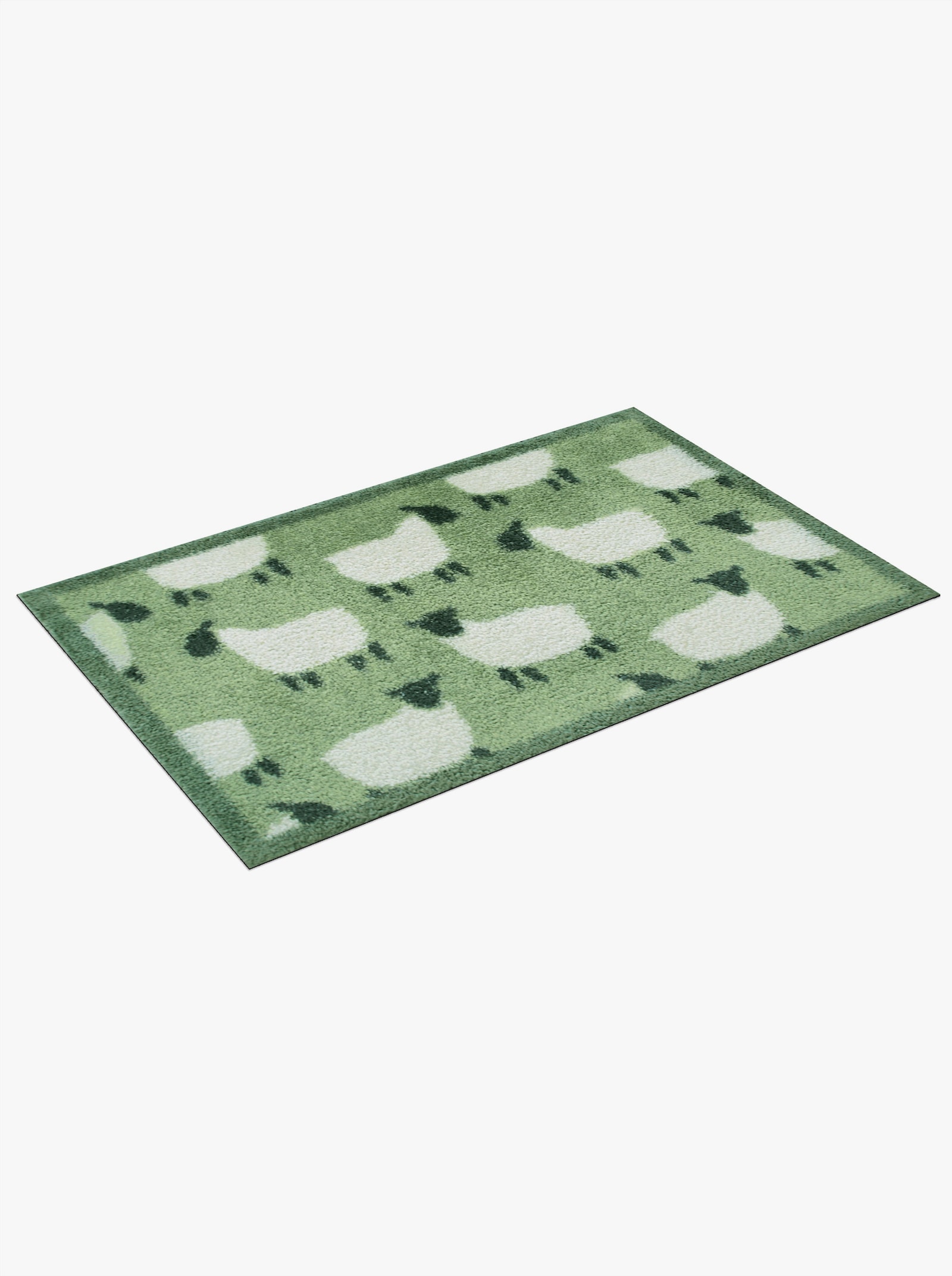 Turtle Mat Fußmatte - grün-ecru