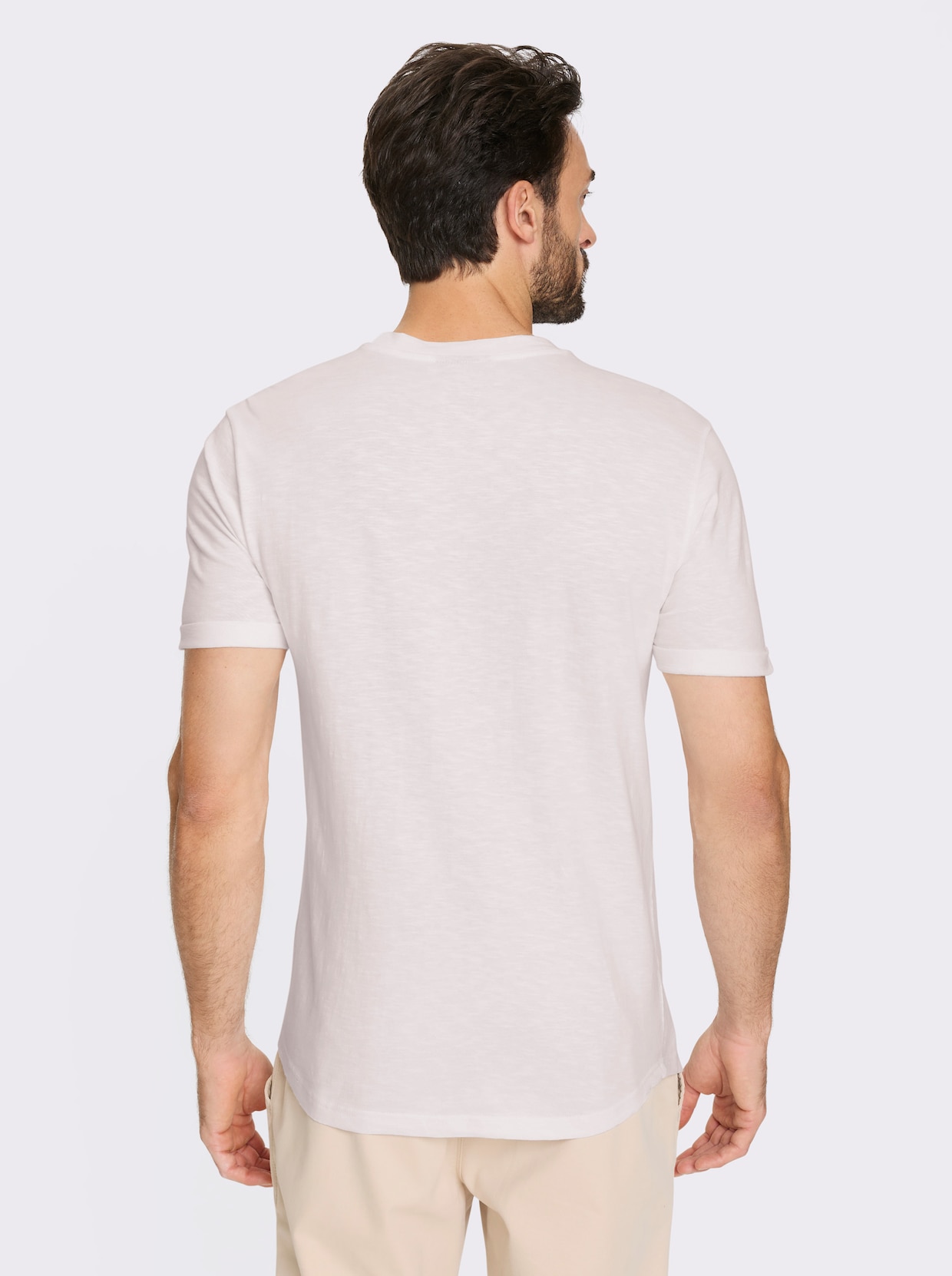 Marco Donati Kurzarmshirt - weiß