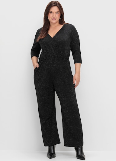 sheego Overall - schwarz