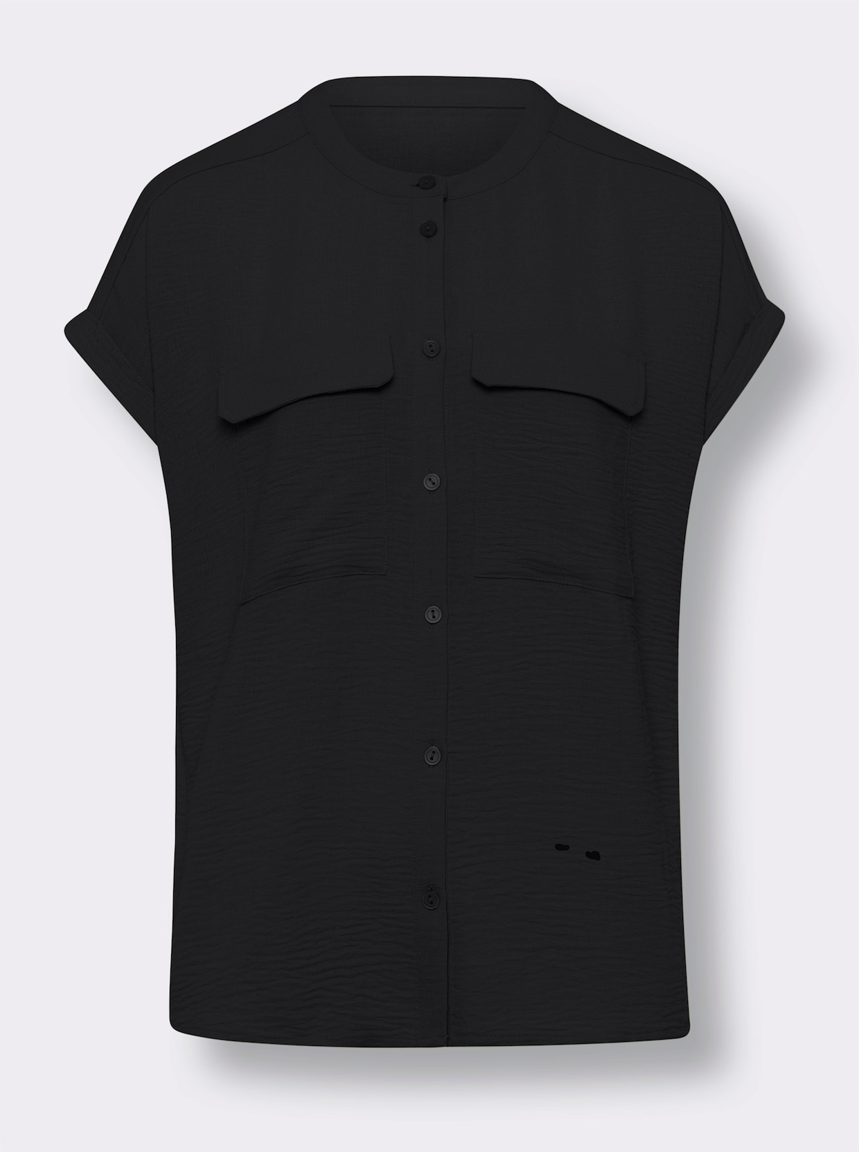heine Blouse met korte mouwen - zwart