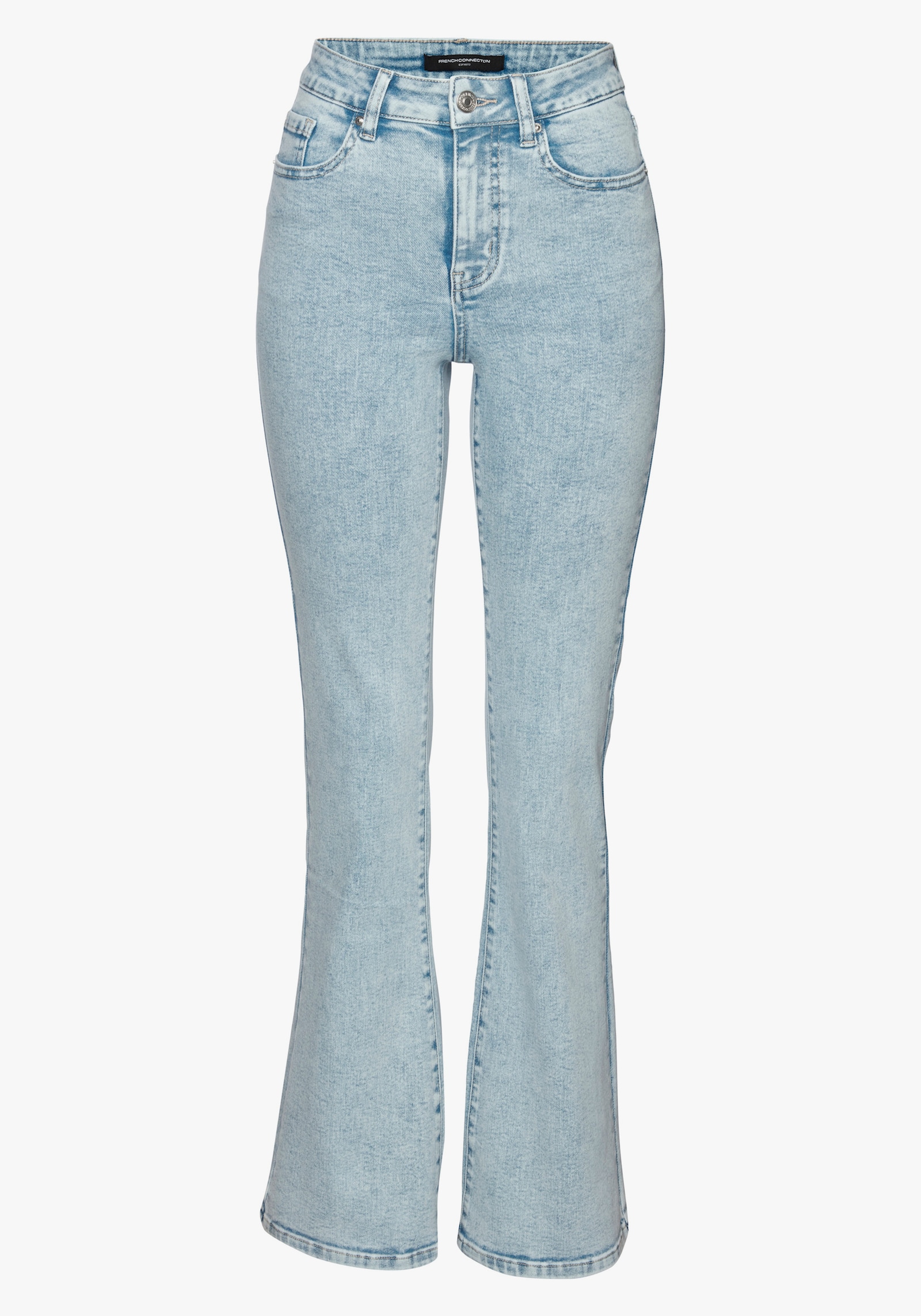 French Connection Bootcut-Jeans - light blue washed