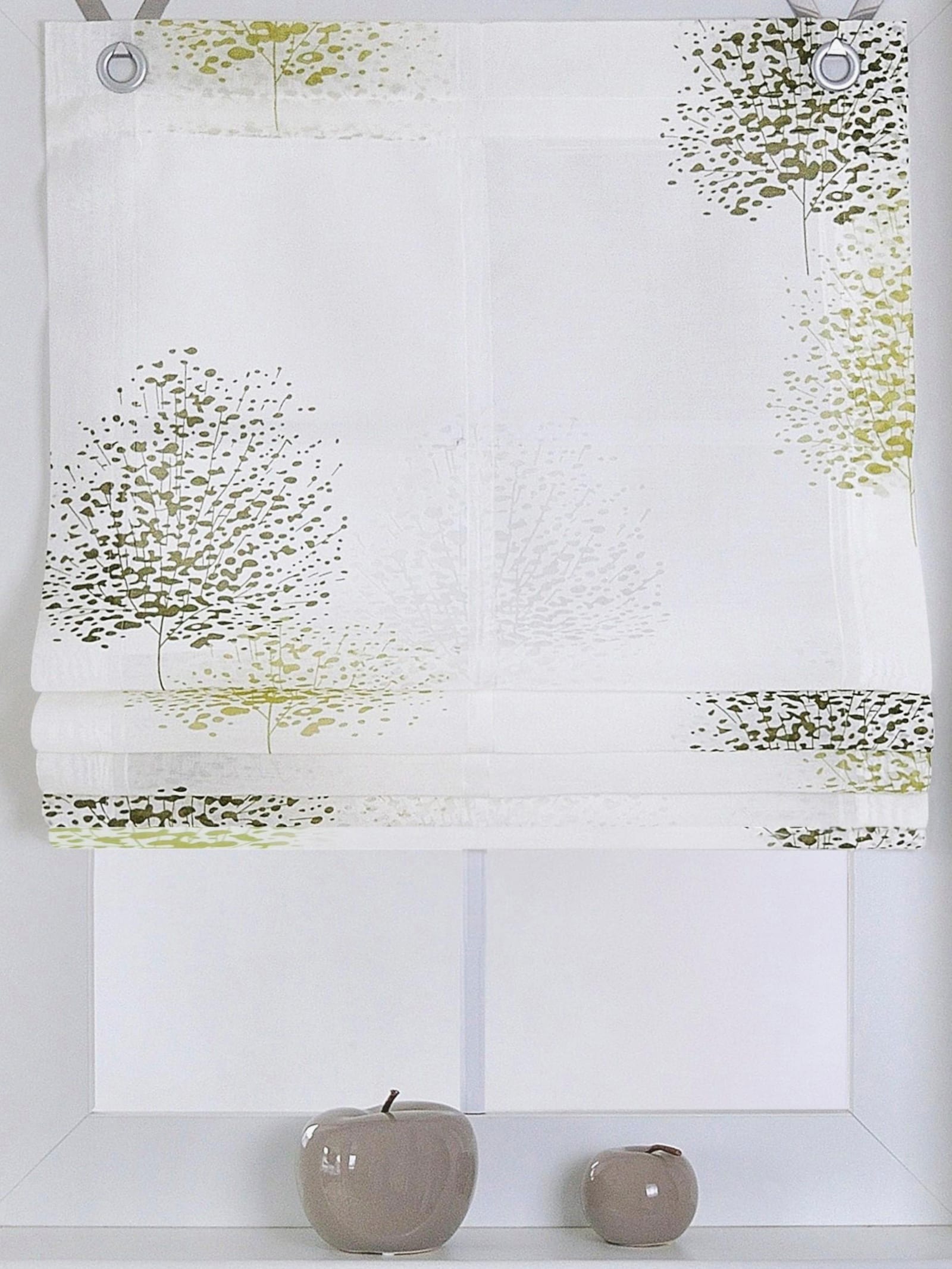 heine home Raffrollo - grün-weiß