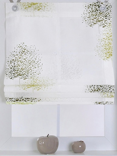 heine home Raffrollo - grün-weiß