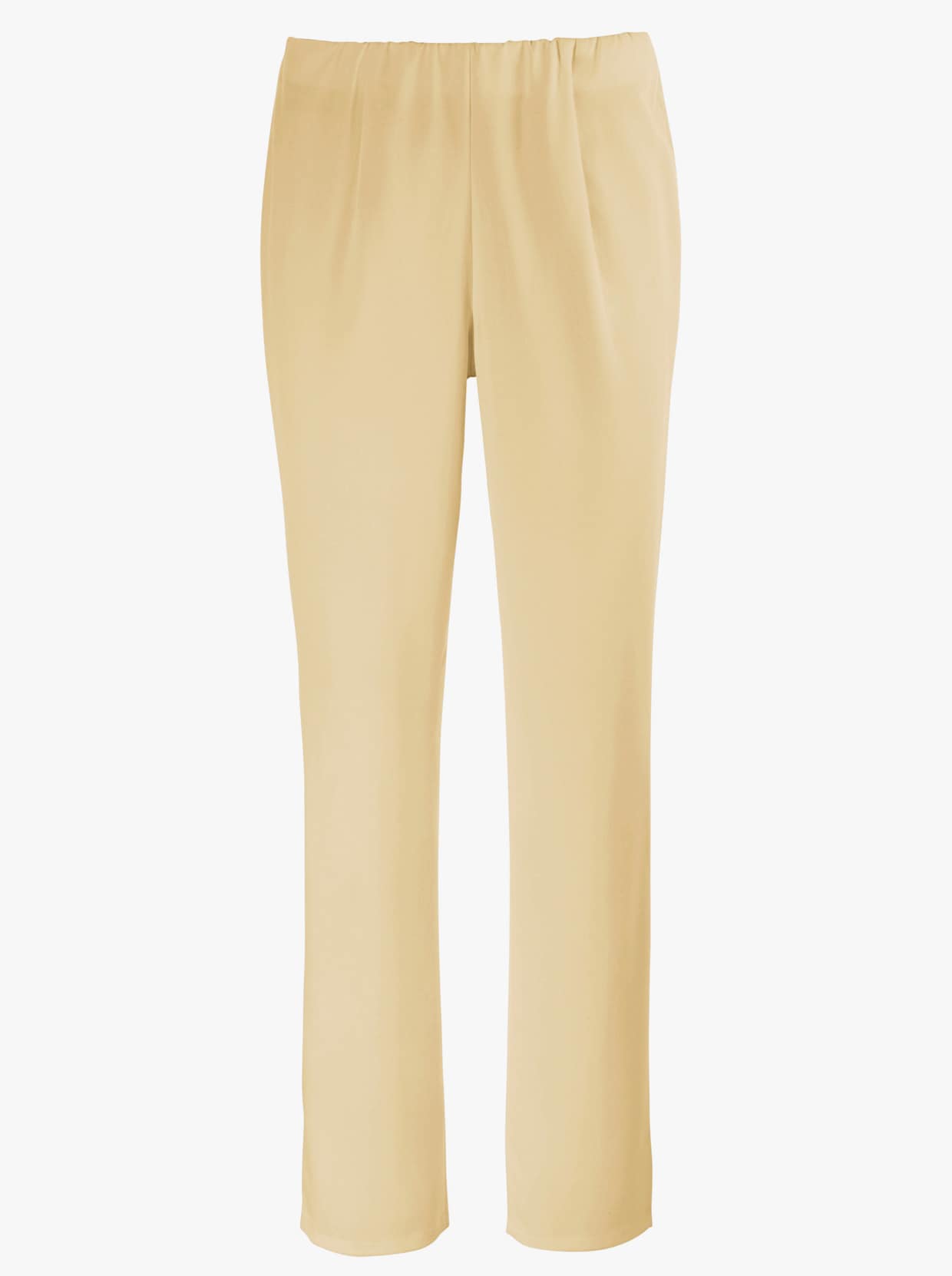 Stretch-Hose mit innenliegendem Dehnbund - vanille