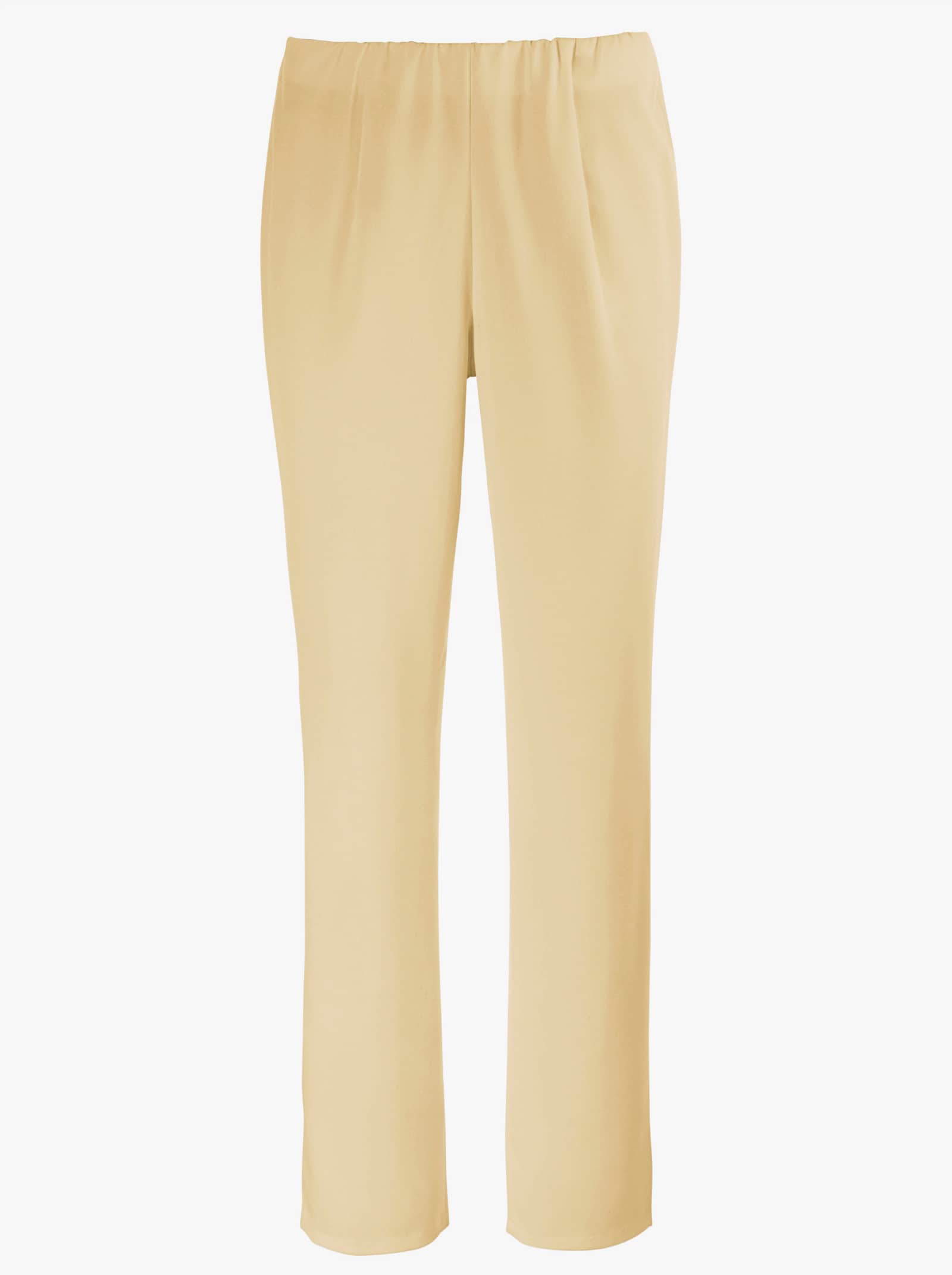 Stretch-Hose mit innenliegendem Dehnbund - vanille