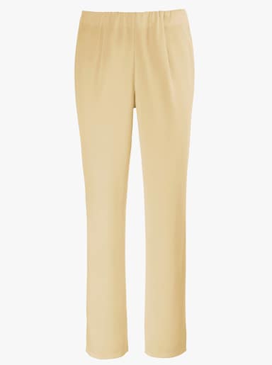 Stretch-Hose mit innenliegendem Dehnbund - vanille