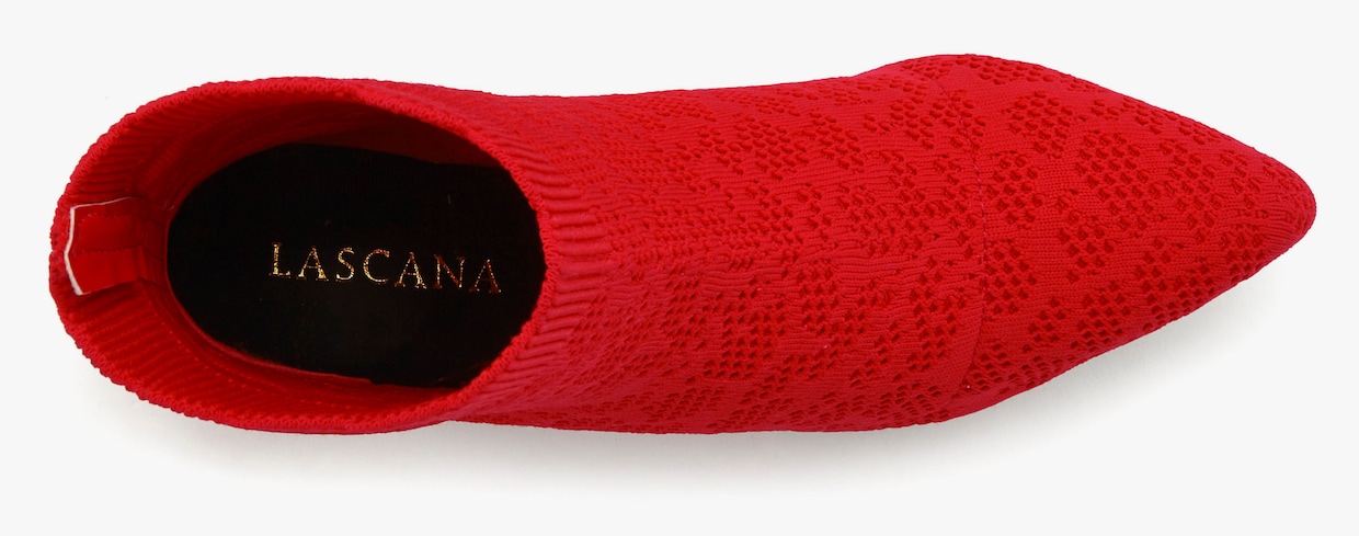 LASCANA Ankleboots - rot