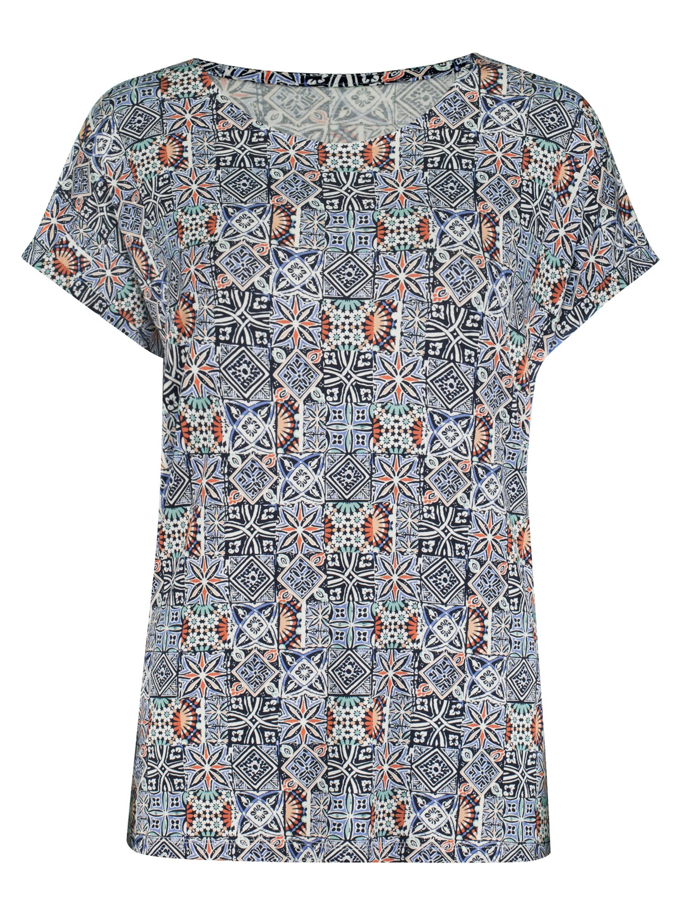 Shirt - marine-gemustert