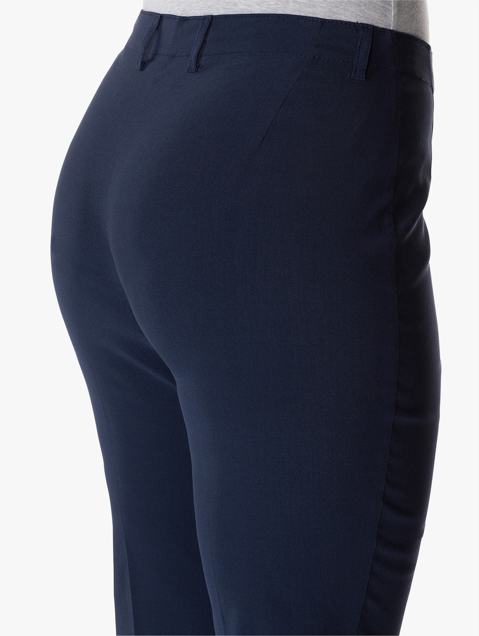 sheego Bengalinhose in Bootcut-Form - marine