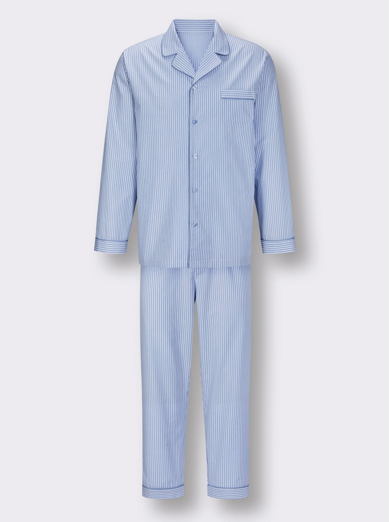 KINGsCLUB Pyjama - bleu/wit gestreept