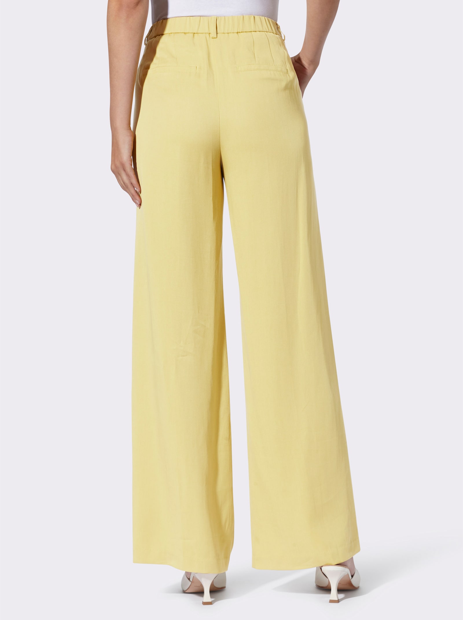 heine Webhose aus Lyocell - zitrone