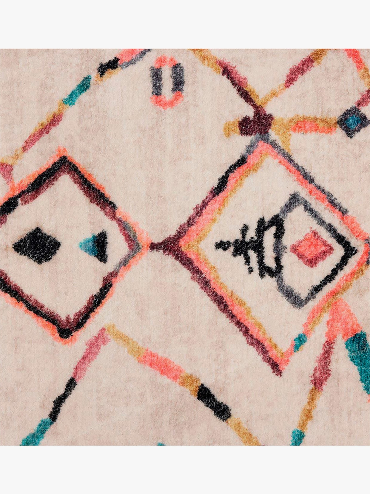 Theko Badematte - natur-bunt