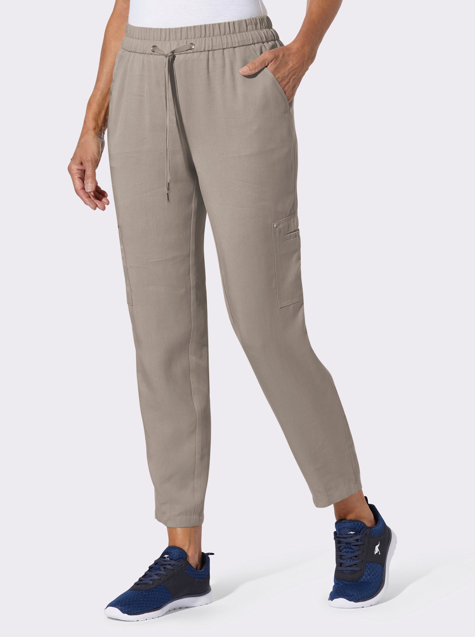 Jogg Pants aus Lyocell (TENCEL) - taupe