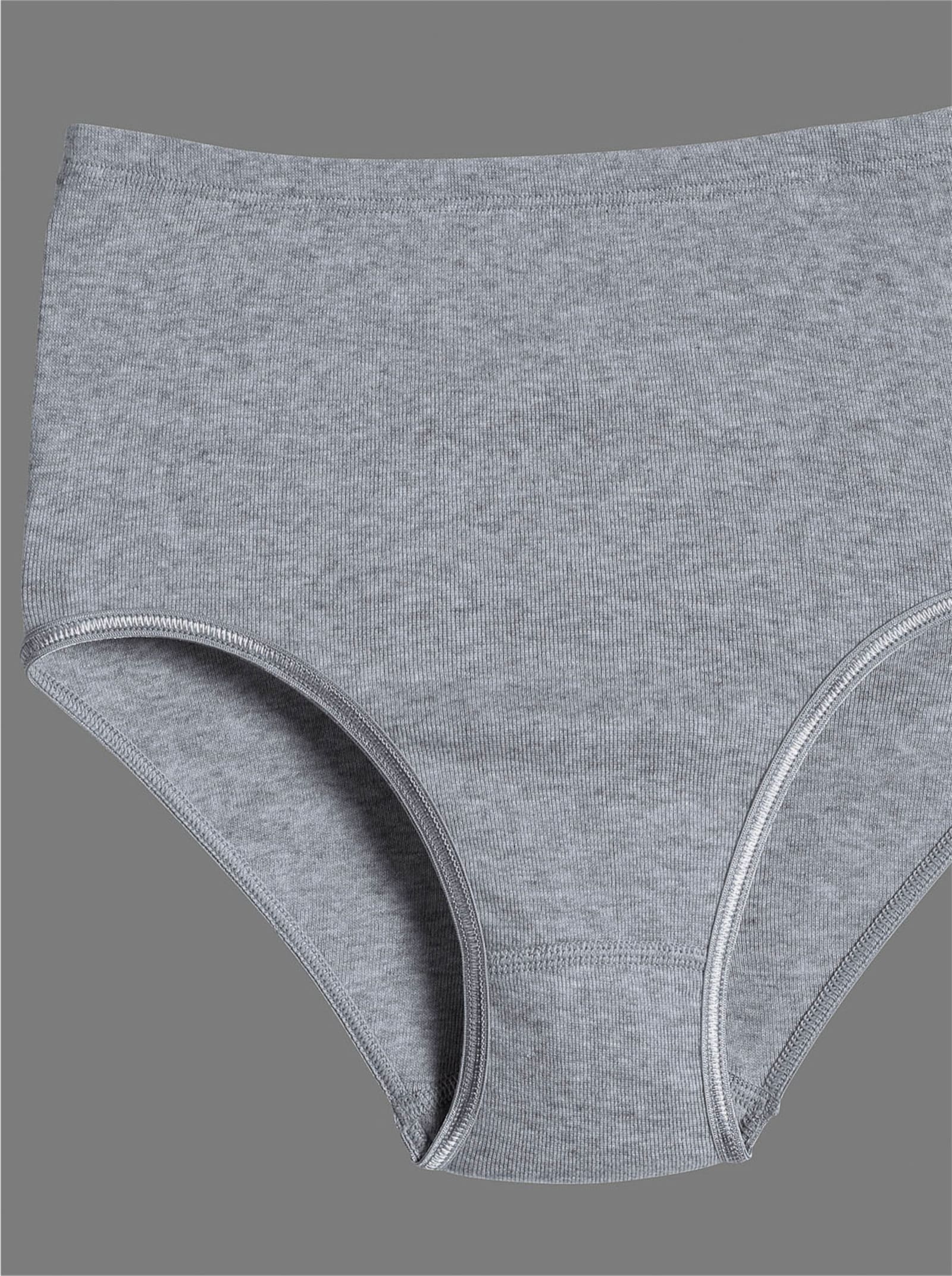 Speidel Slip omzoomd met glansband - koraal + blauw + grijs