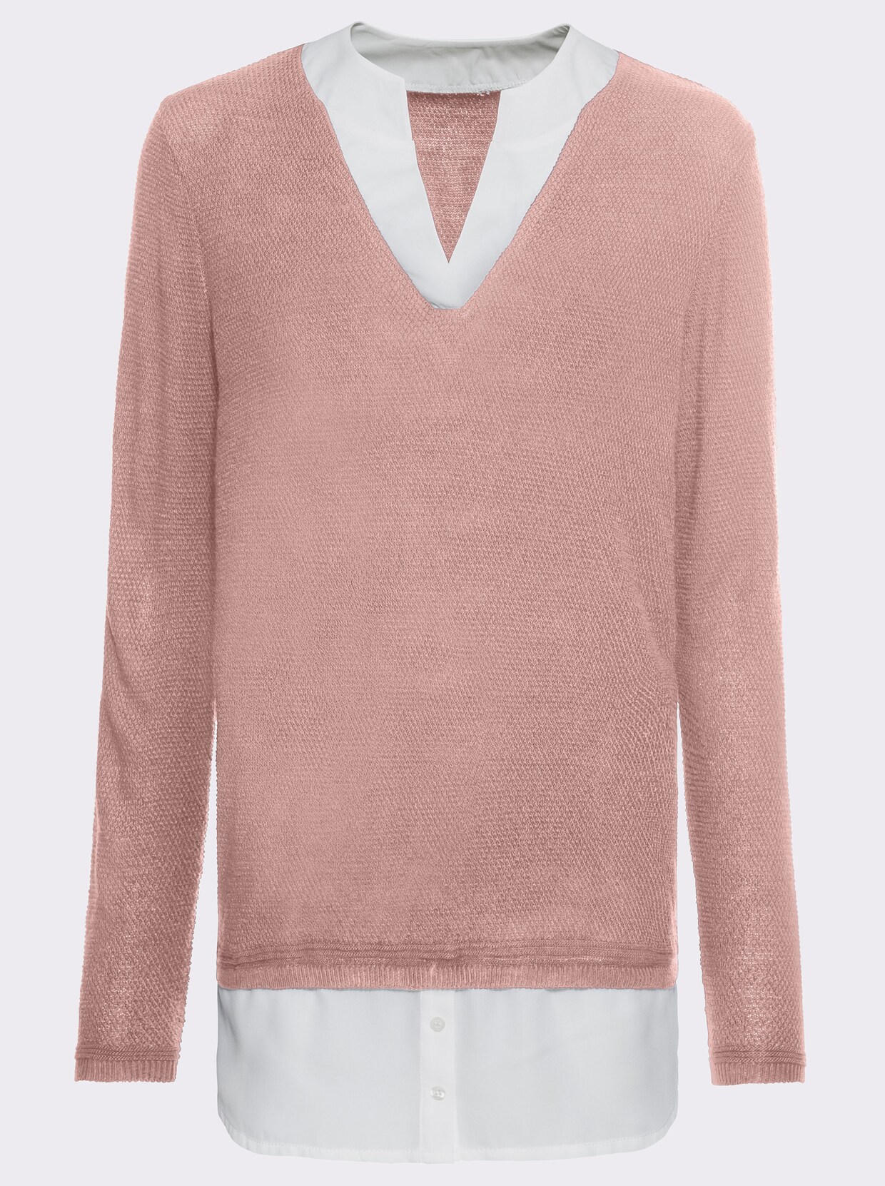 Tricotvest - roze