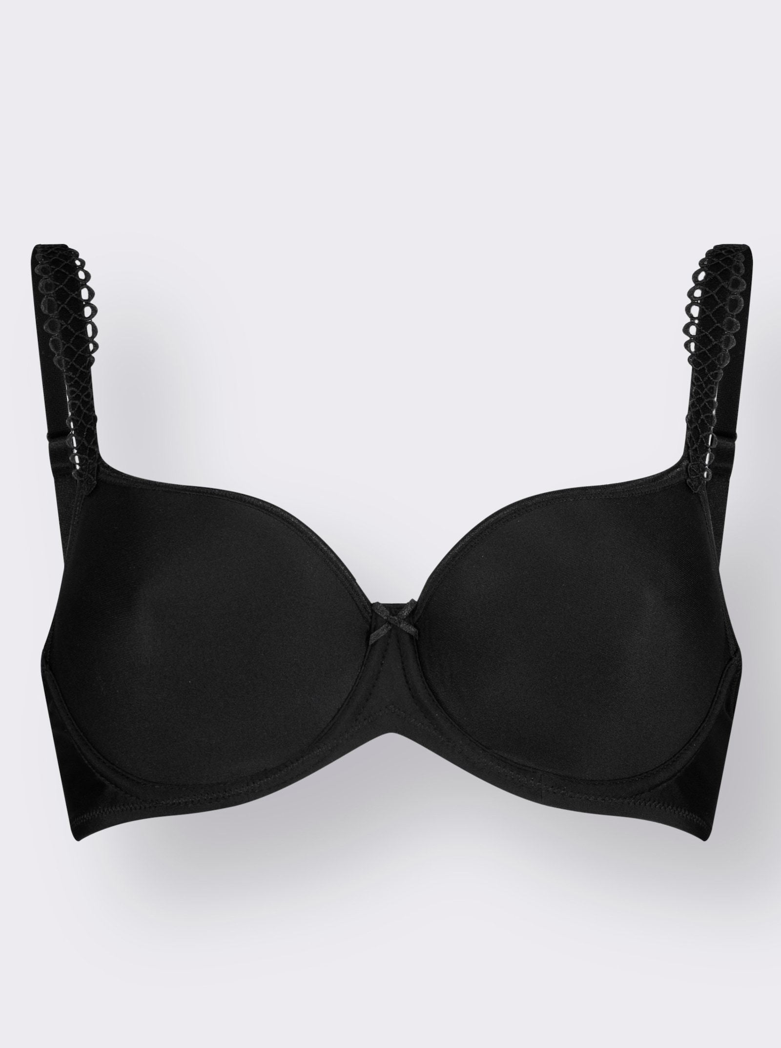 Viania Tričková podprsenka, kostice, Spacer - čierna