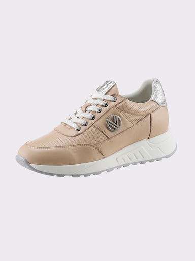 heine Sneaker - nude-silberfarben