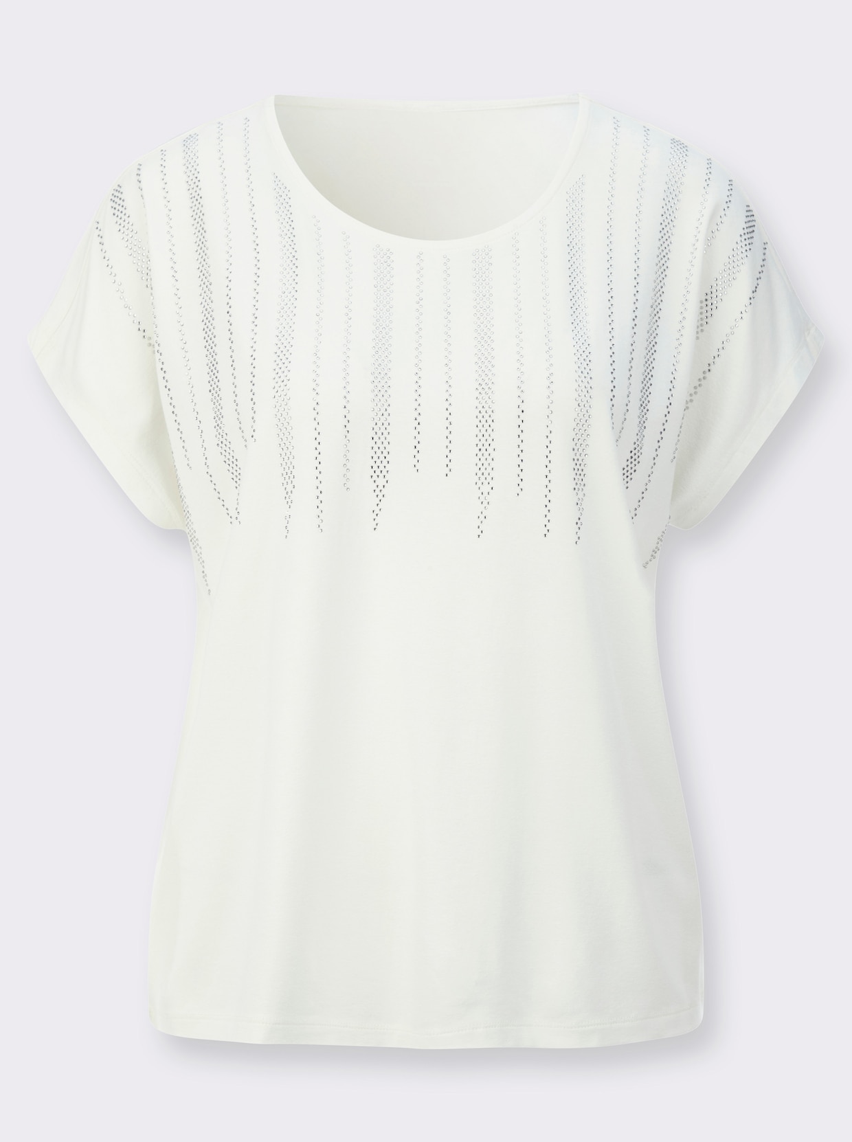 Kurzarmshirt - ecru