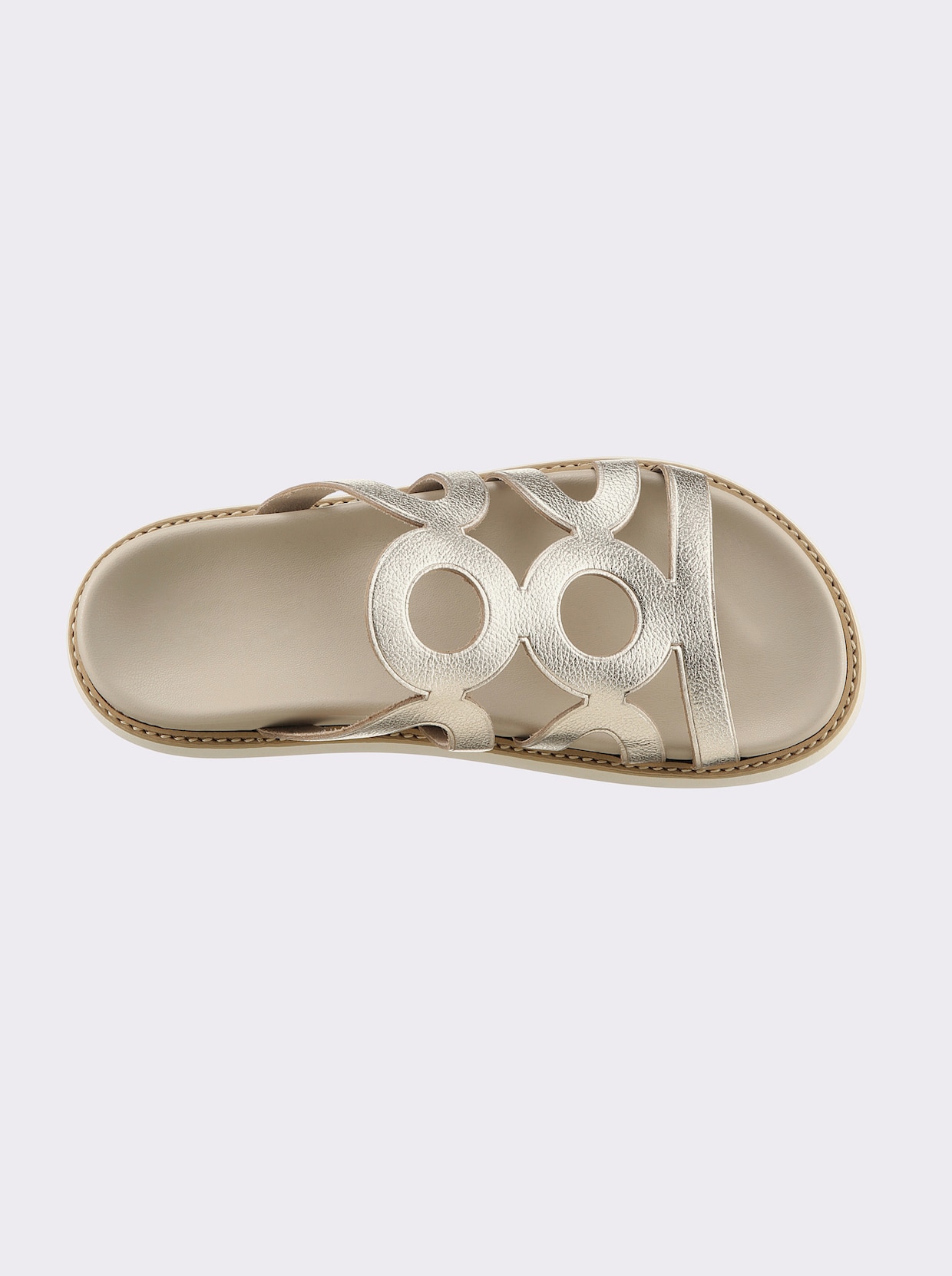 heine Slippers - goudkleur