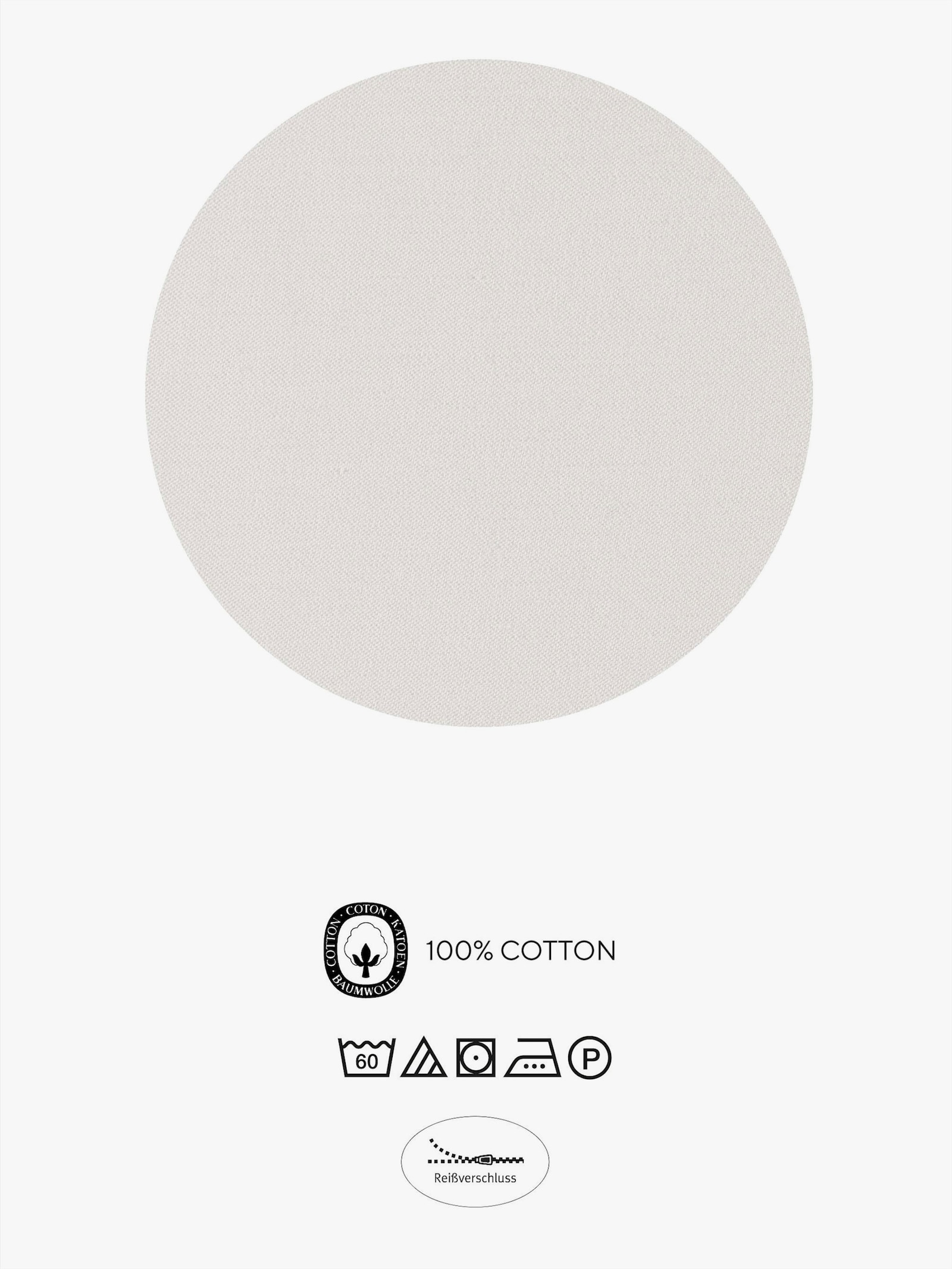 Biberna Bettwäsche - grün-bedruckt