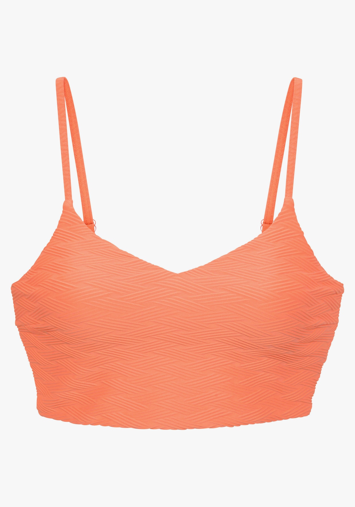 Sunseeker Bikini-crop-top - peach