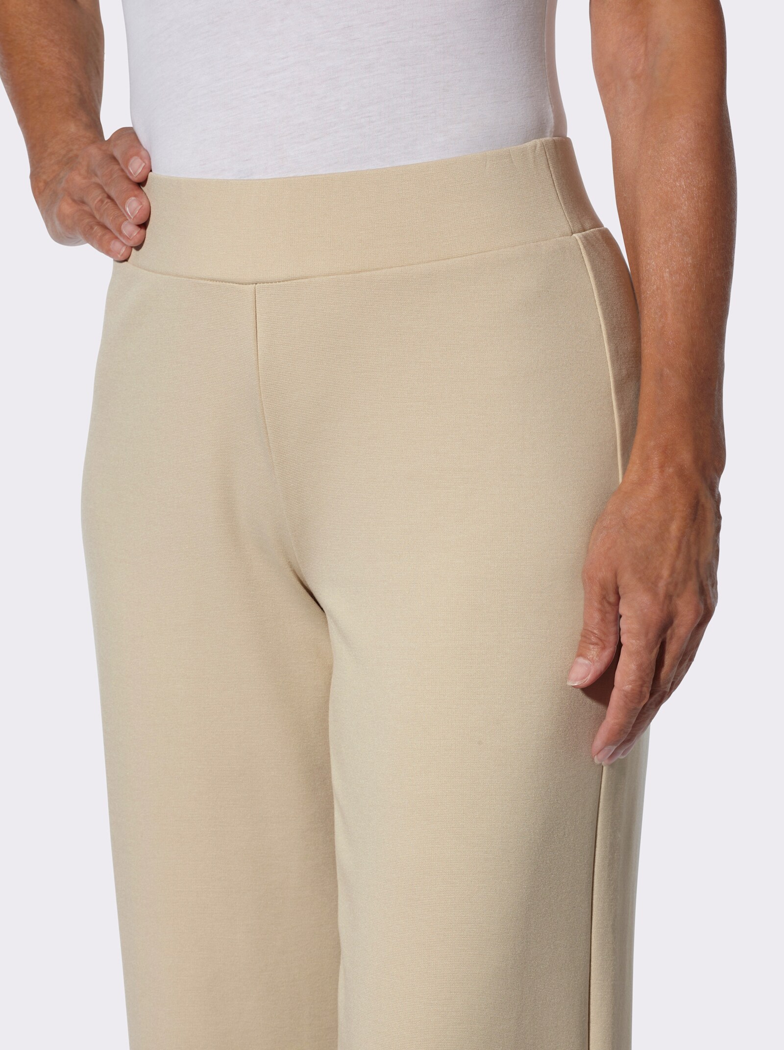 Schlupfhose aus Interlock-Qualität - sand