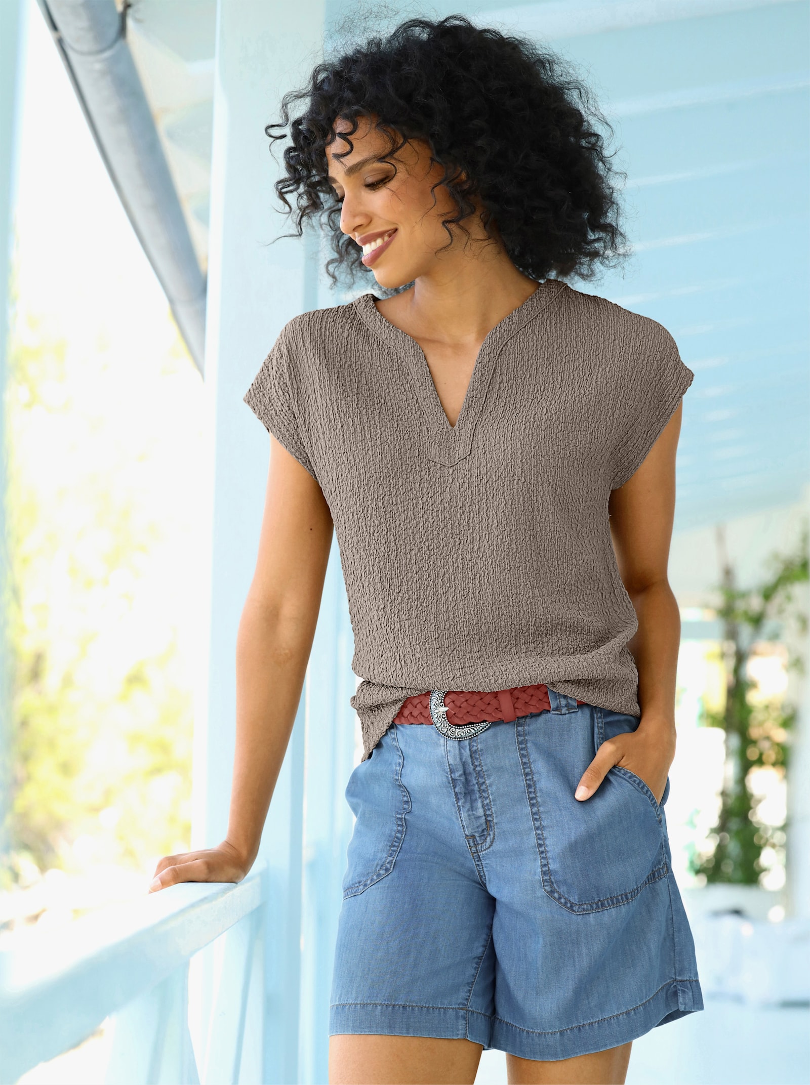 heine Gürtel - rotbraun