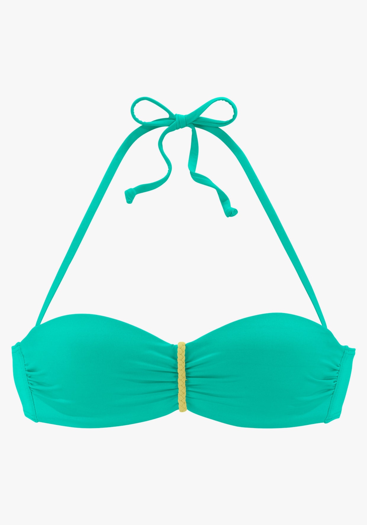 Venice Beach Bügel-Bandeau-Bikini-Top - mint