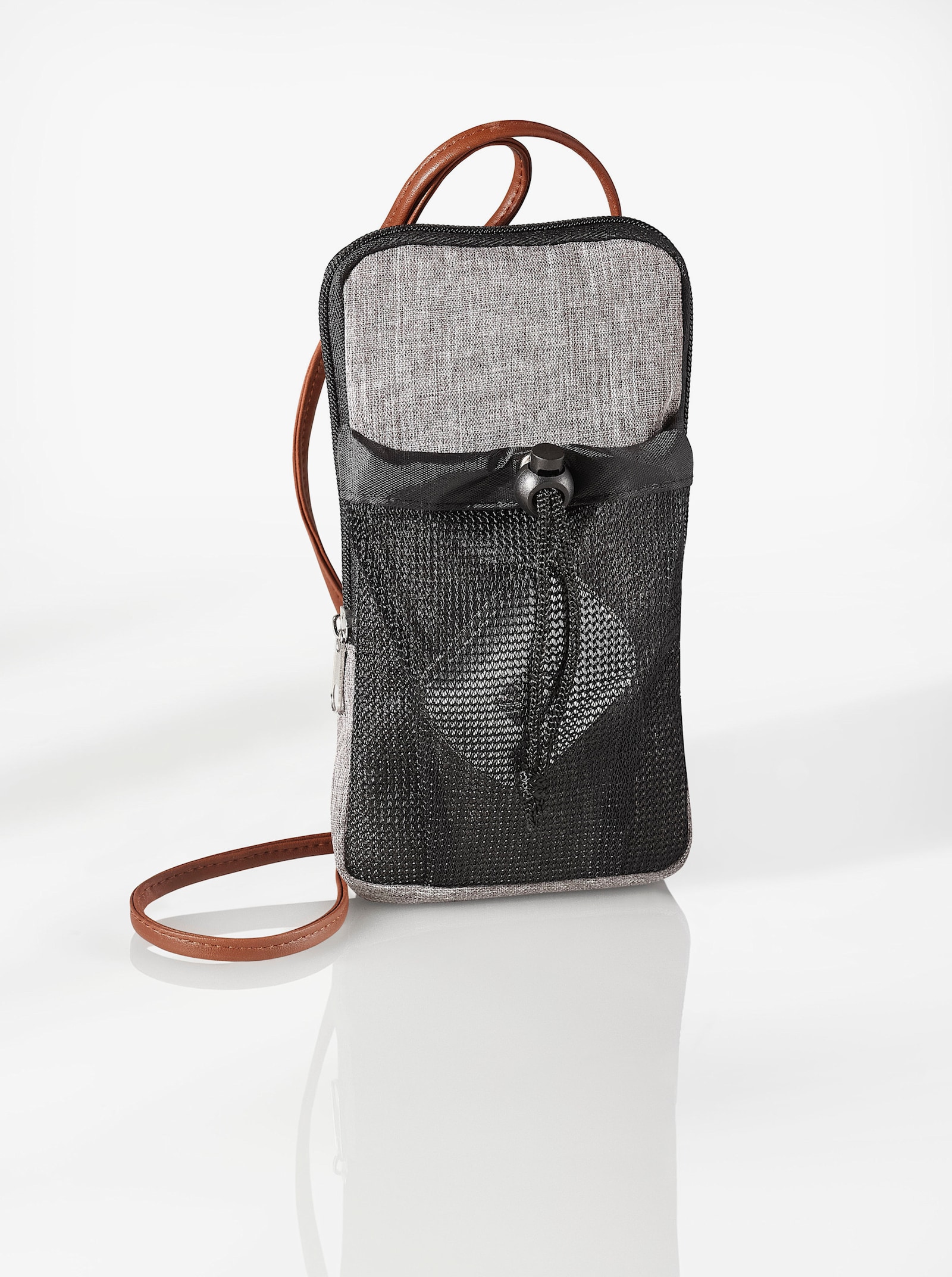 Rucksack-Set 6tlg. - grau-meliert