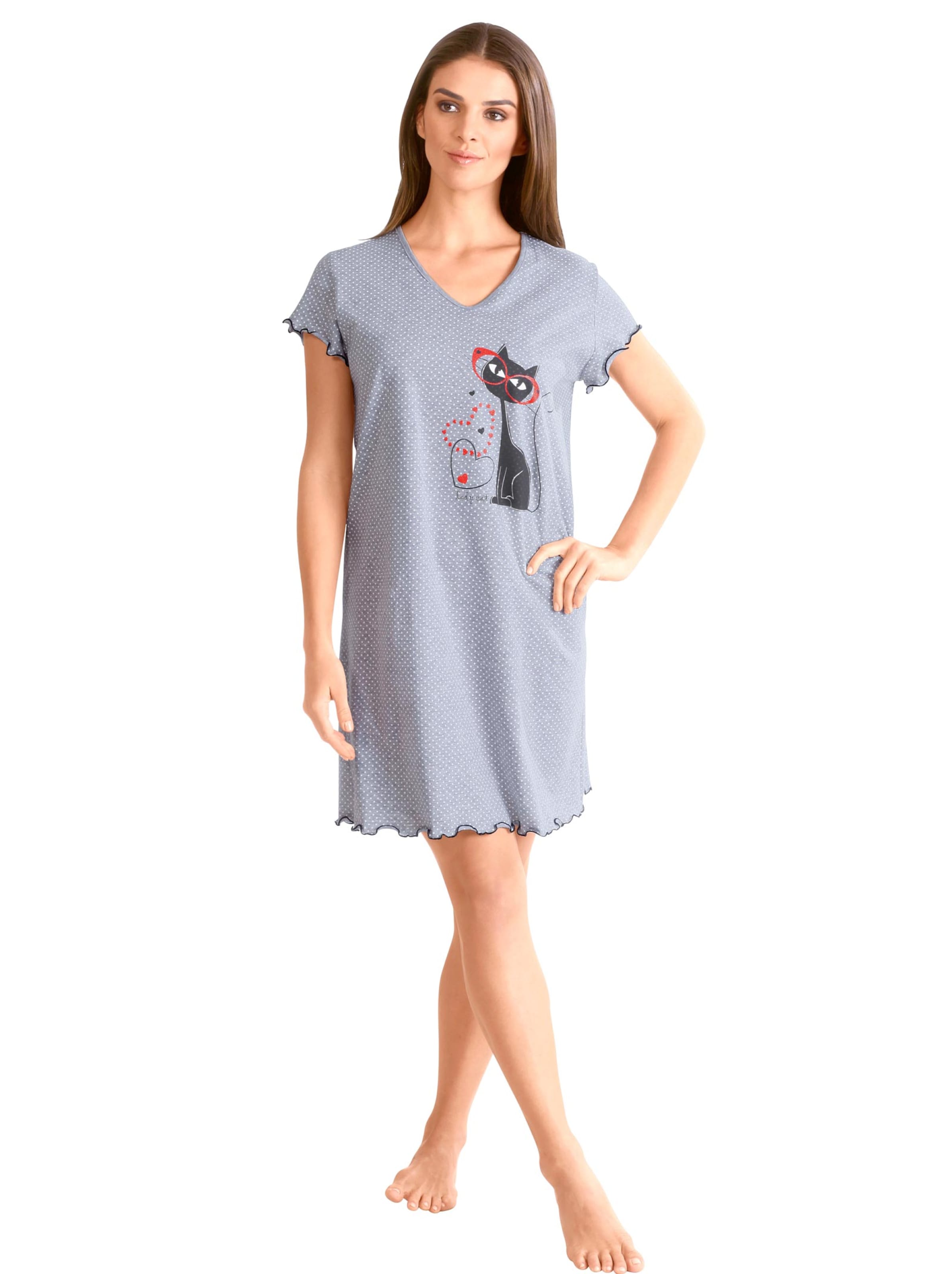 Nachthemd - grau