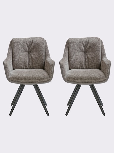 heine home Stuhl - grau