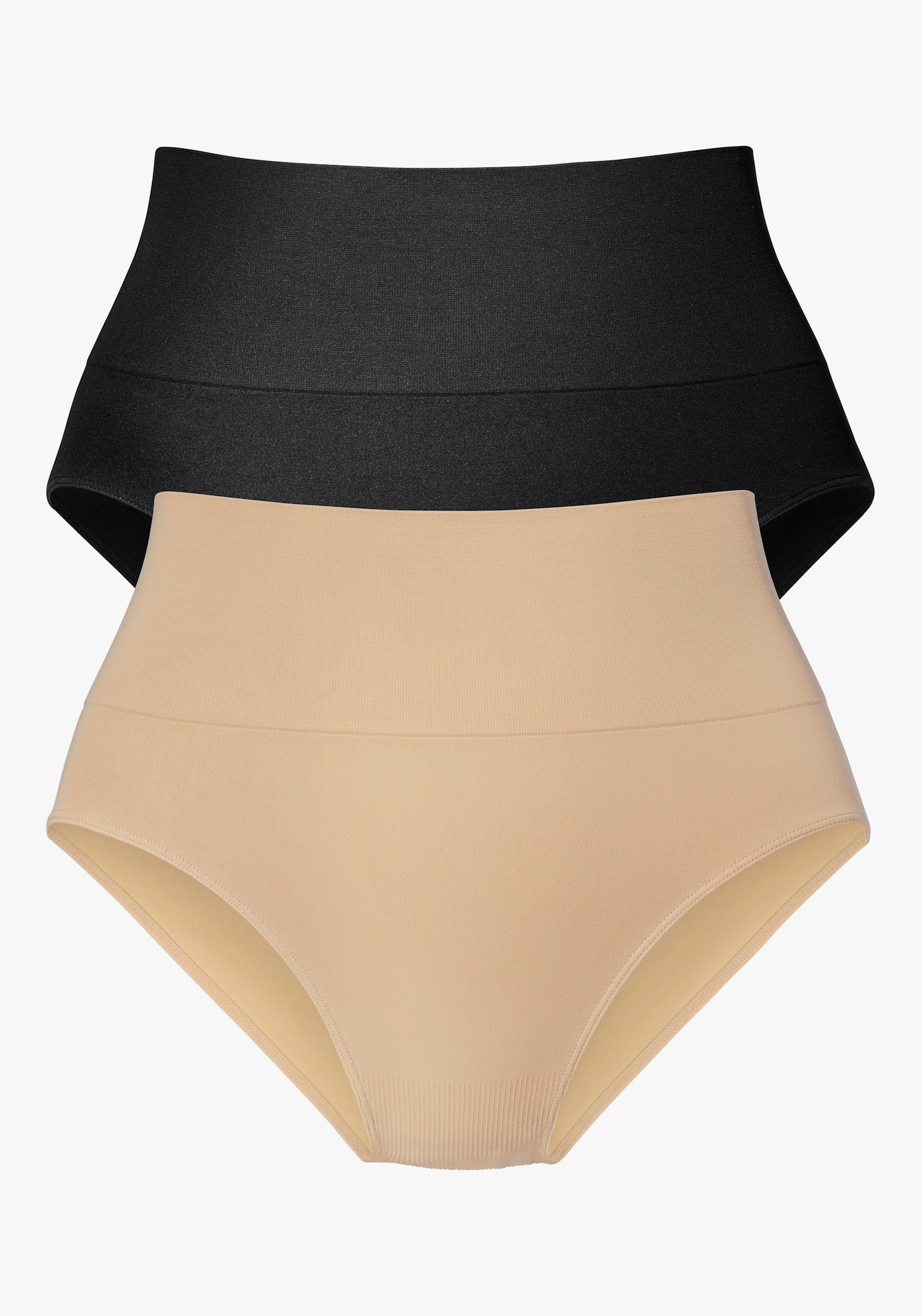 Nuance by Lascana Taillenslip - schwarz+toffee